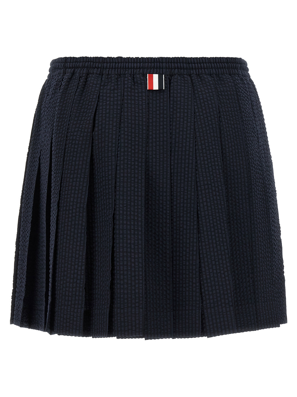 Thom Browne Blue Wool Long Skirt