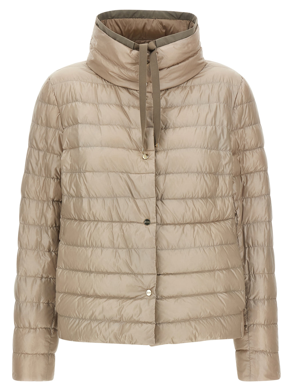Herno Brown Polyamide Full-Length Jacket