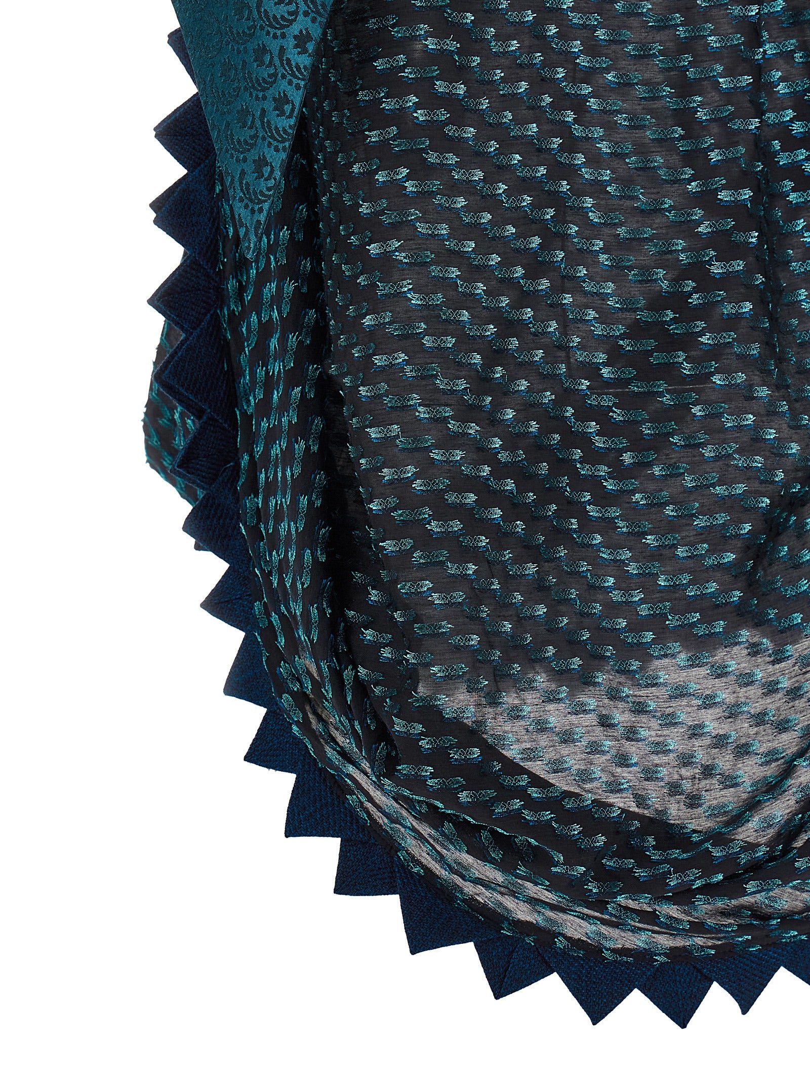 Kiko Kostadinov Blue Modal Pattern Shirt