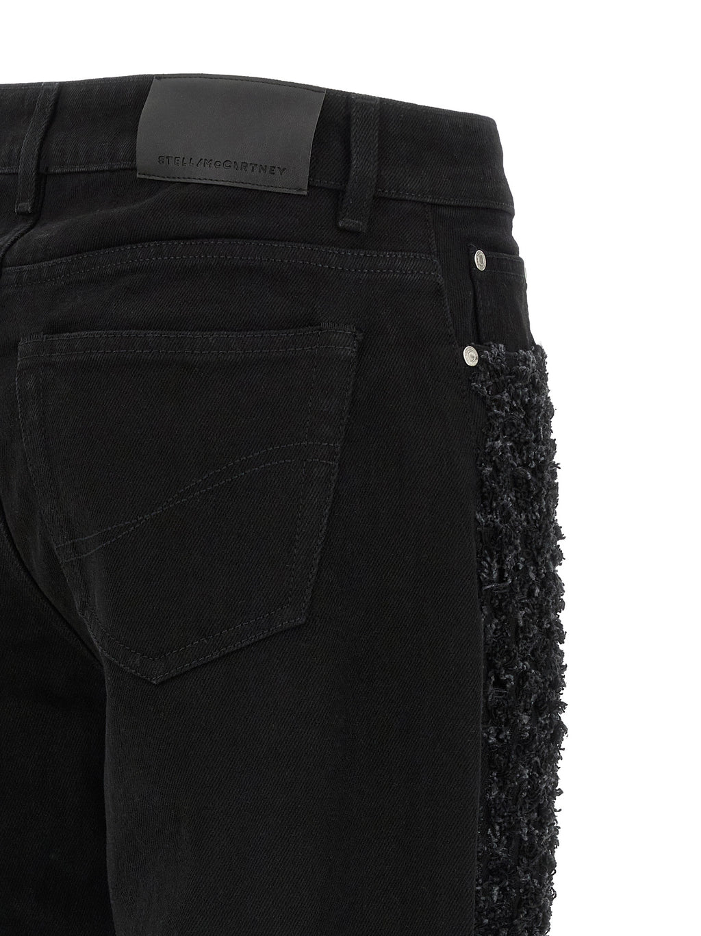 Stella McCartney Black Cotton Jeans Denim