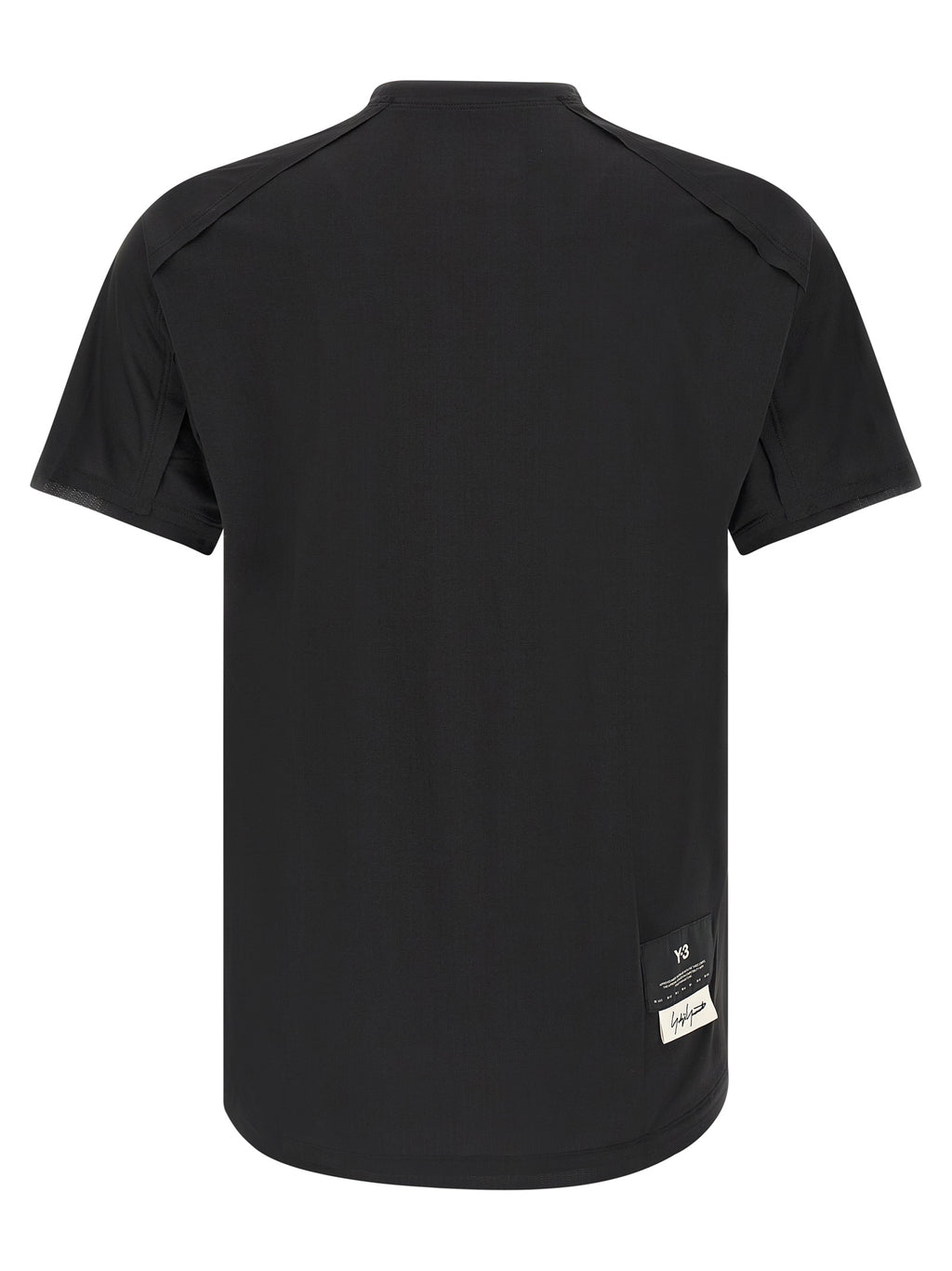 Y-3 Black Polyester T-Shirt
