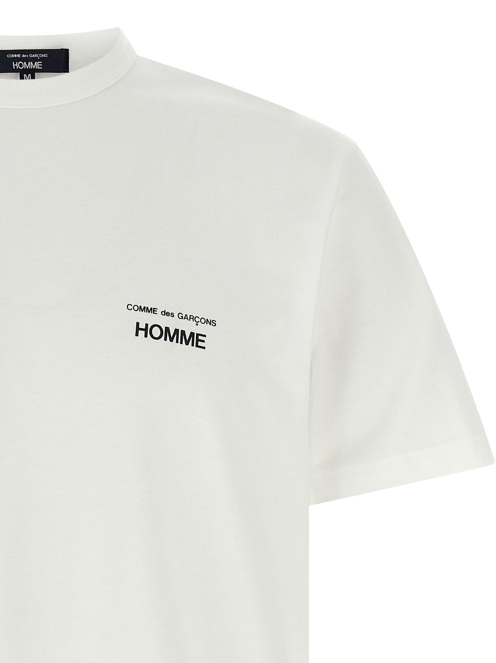 Comme Des Garçons White Cotton T-Shirt