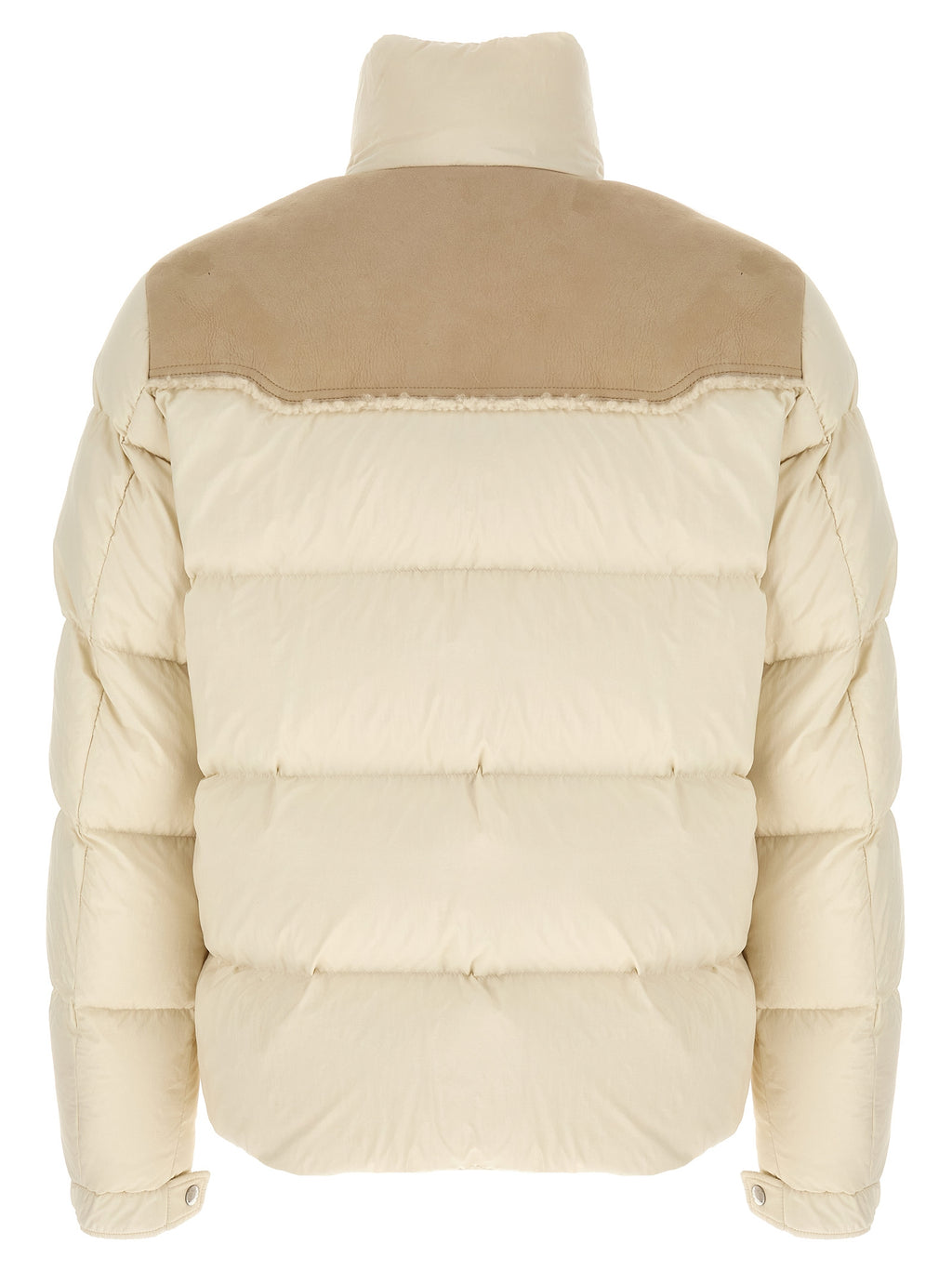 Moncler Beige Polyamide Full-Length Jacket