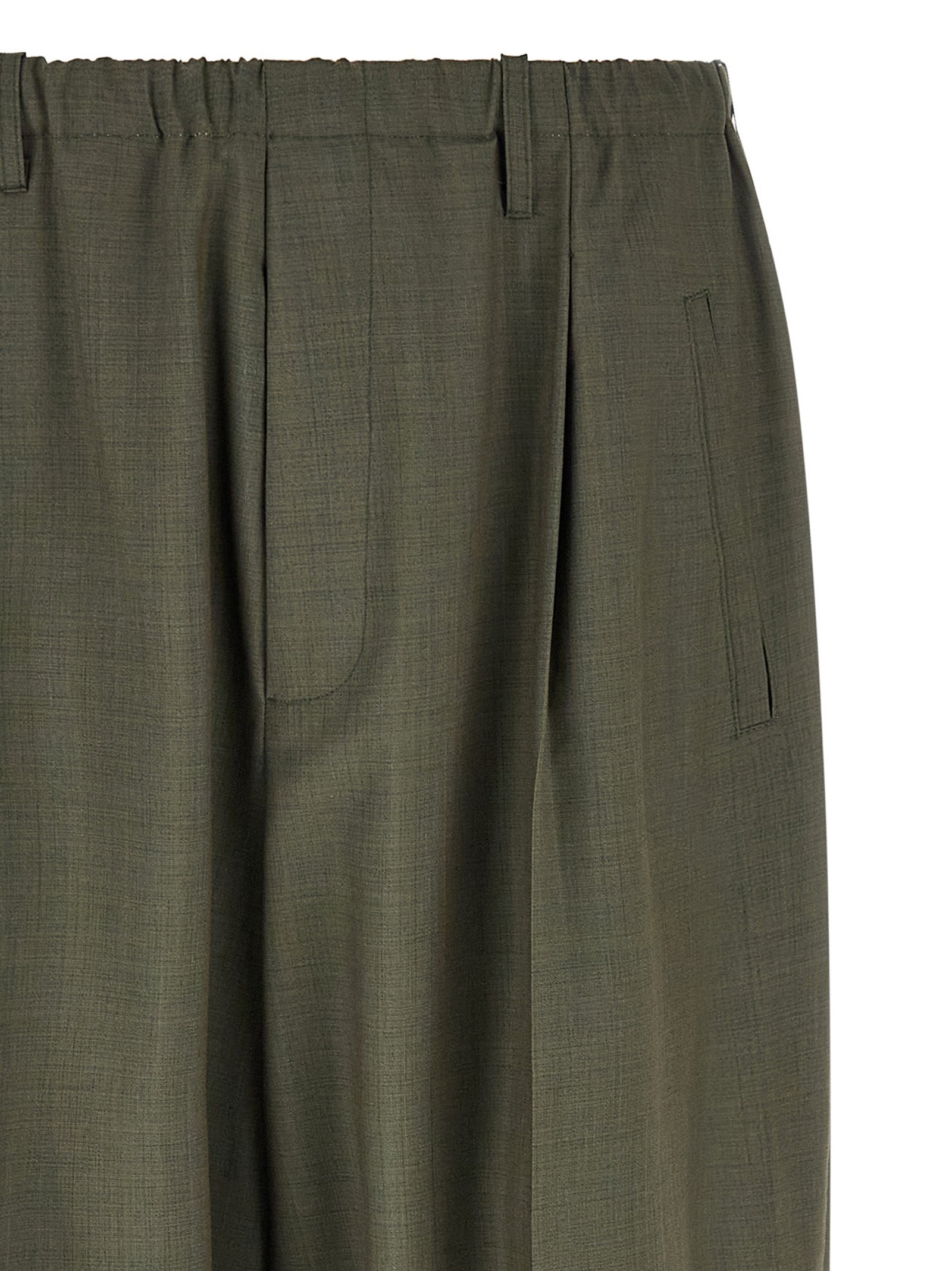 Magliano Bicolor Virgin Wool Casual Pants
