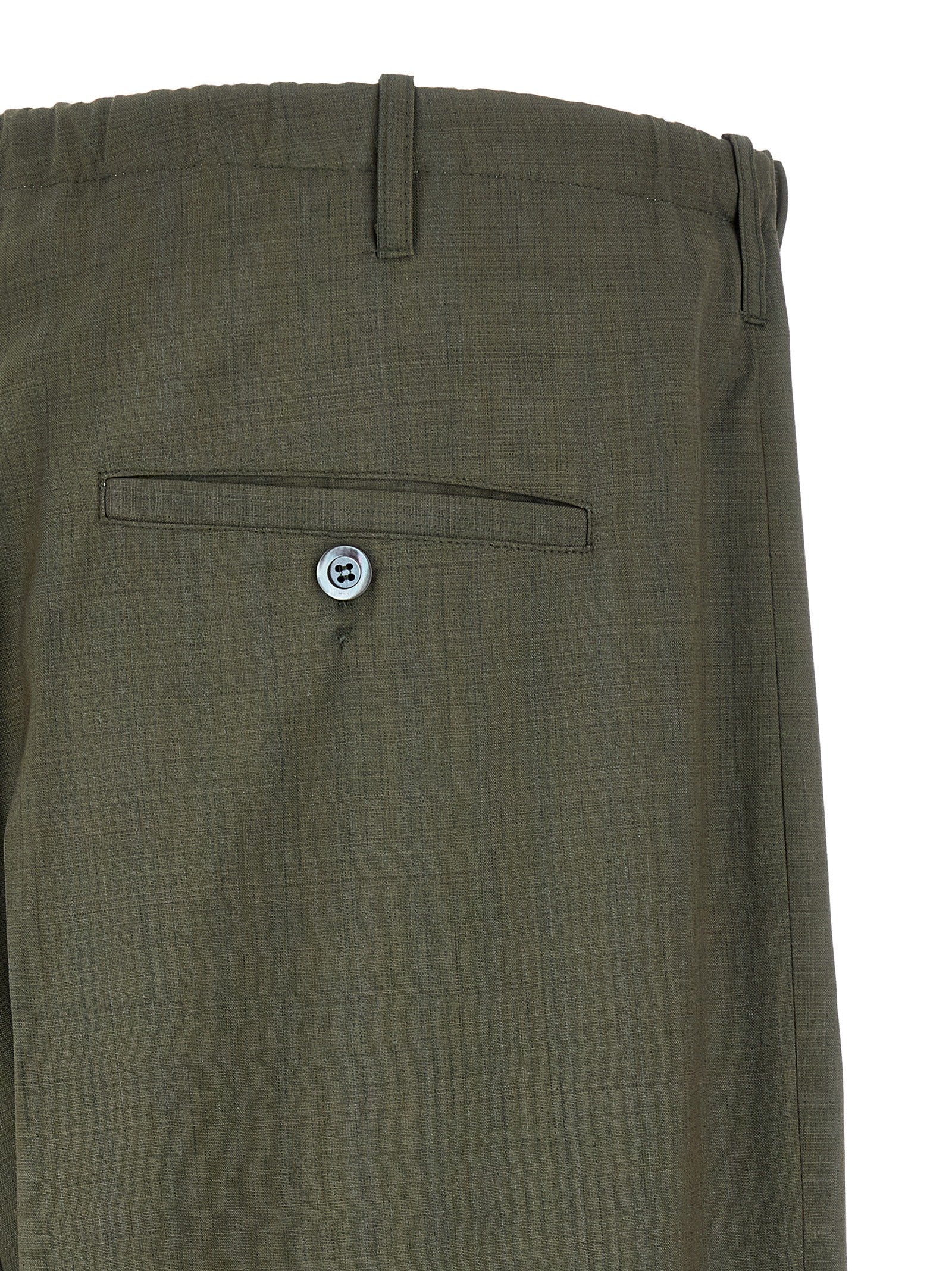 Magliano Bicolor Virgin Wool Casual Pants