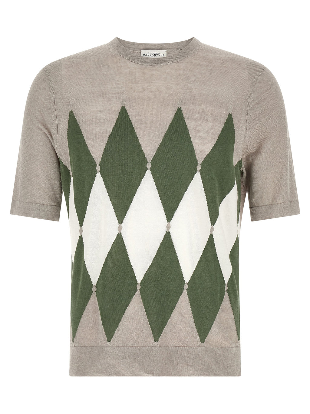 Ballantyne Gray Linen T-Shirt
