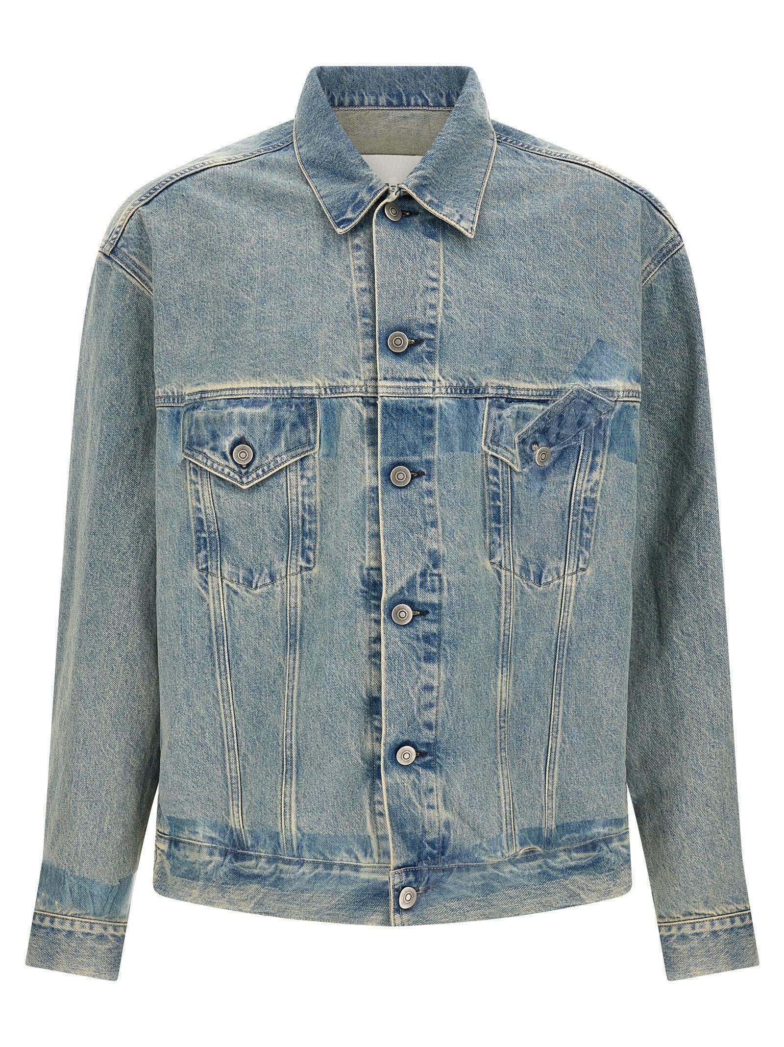 Maison Margiela Blue Cotton Denim Jacket