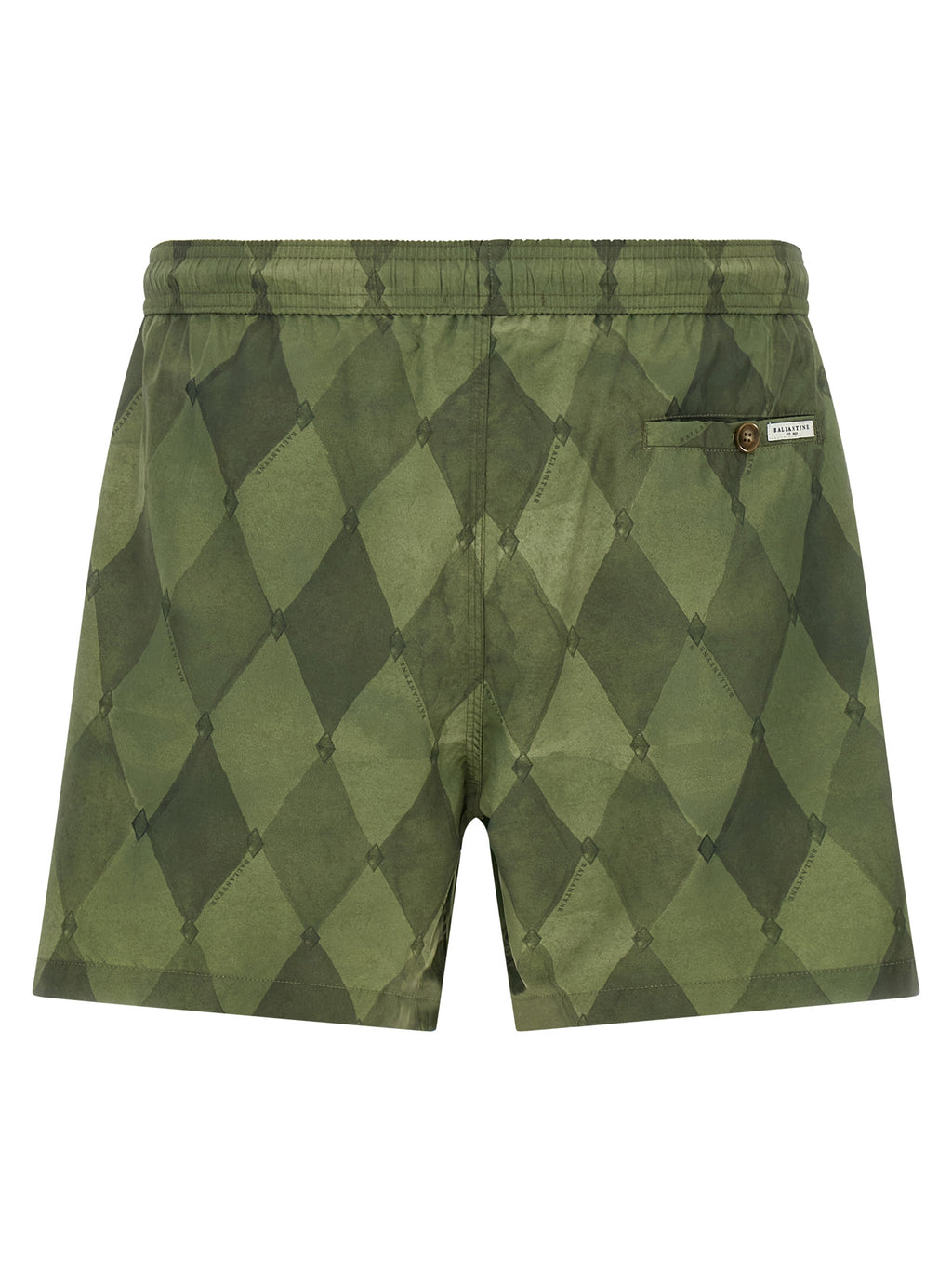 Ballantyne Bicolor Polyester Swim Shorts