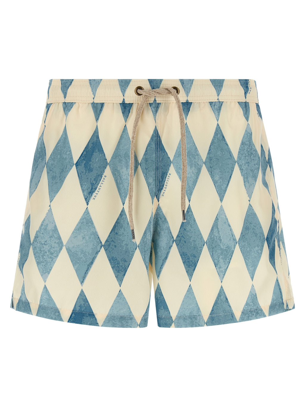 Ballantyne Blue Polyester Swim Shorts