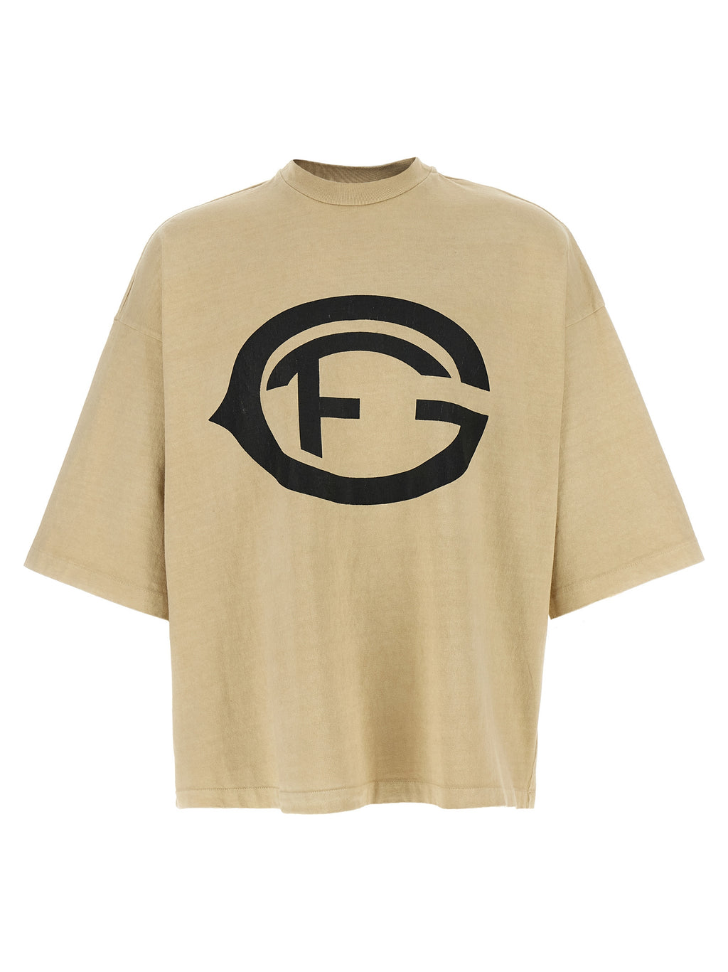 Fear Of God Beige Cotton T-Shirt