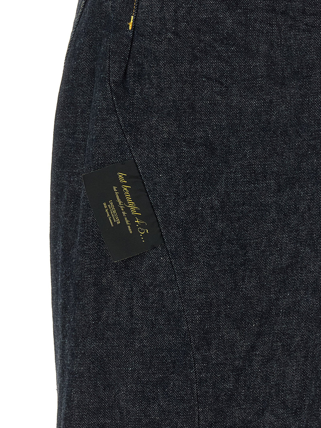 Undercover Blue Cotton Jeans Denim