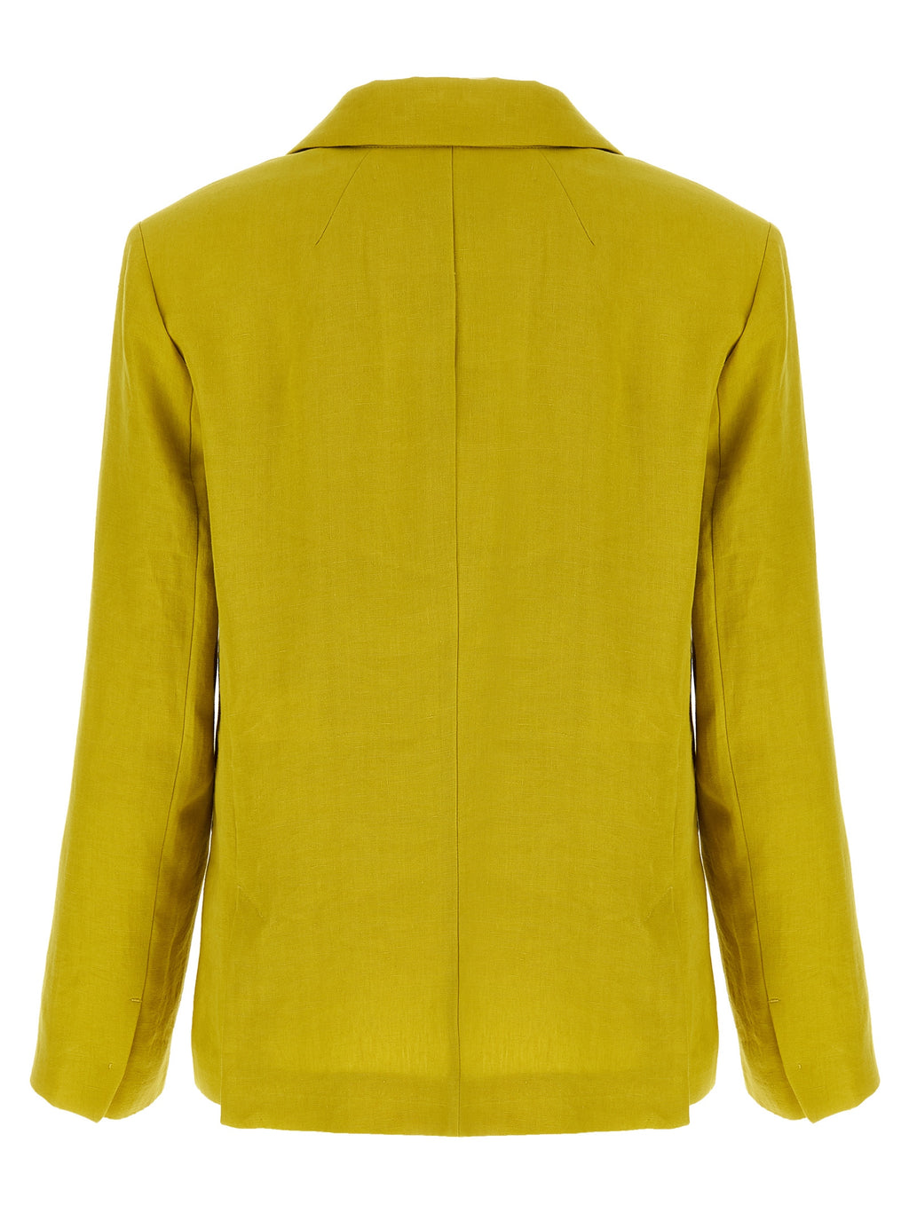 'S Max Mara Bicolor Linen Blazer