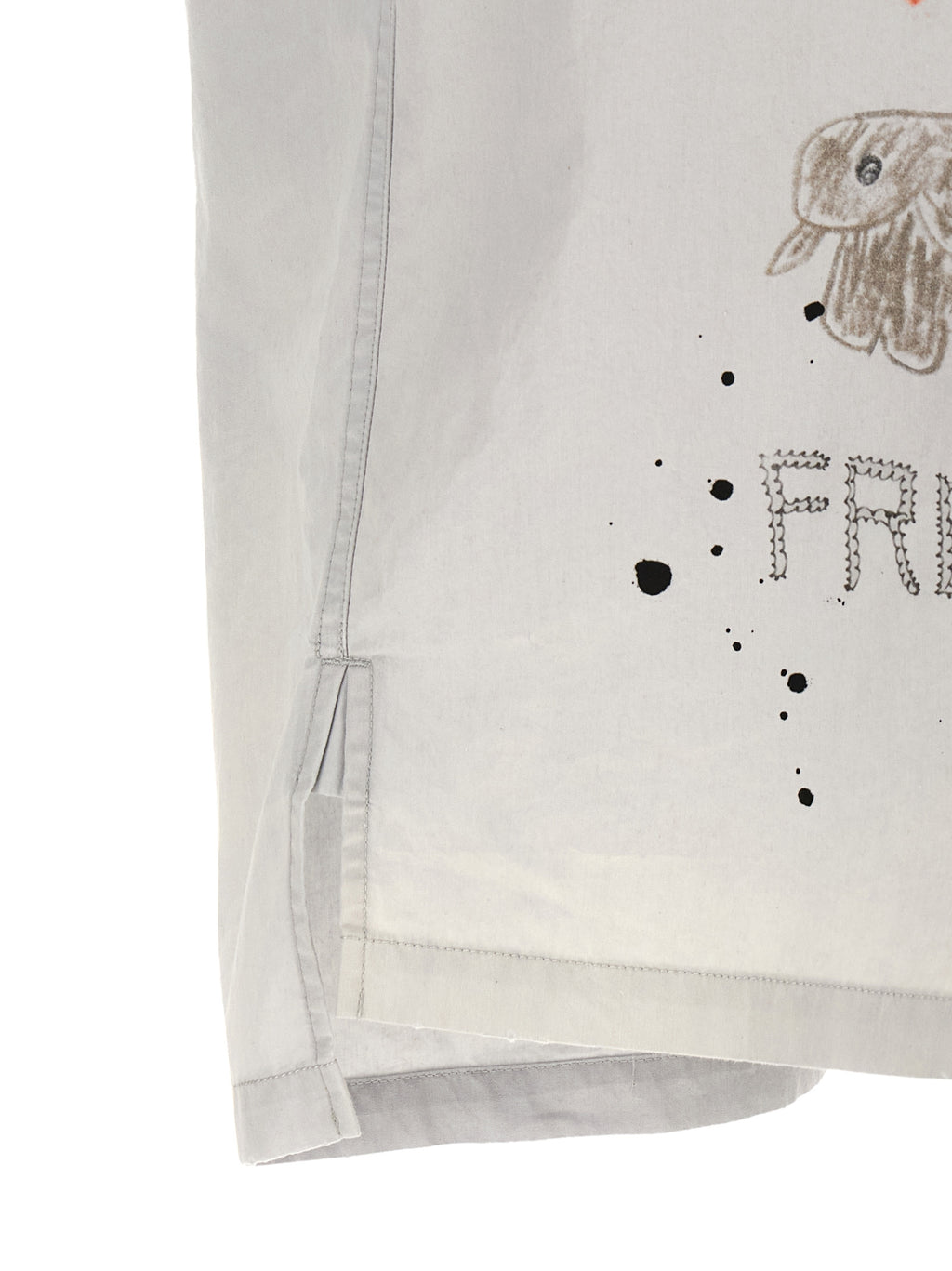 Maison Mihara Yasuhiro Gray Cotton Blouse