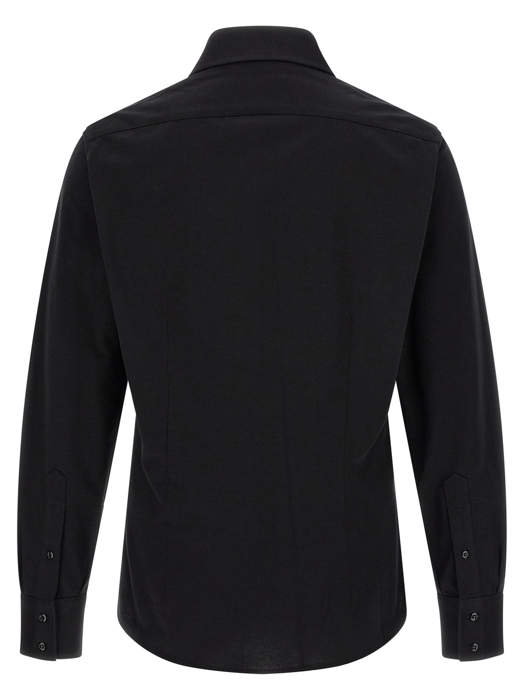 Brunello Cucinelli Black Cotton Blouse