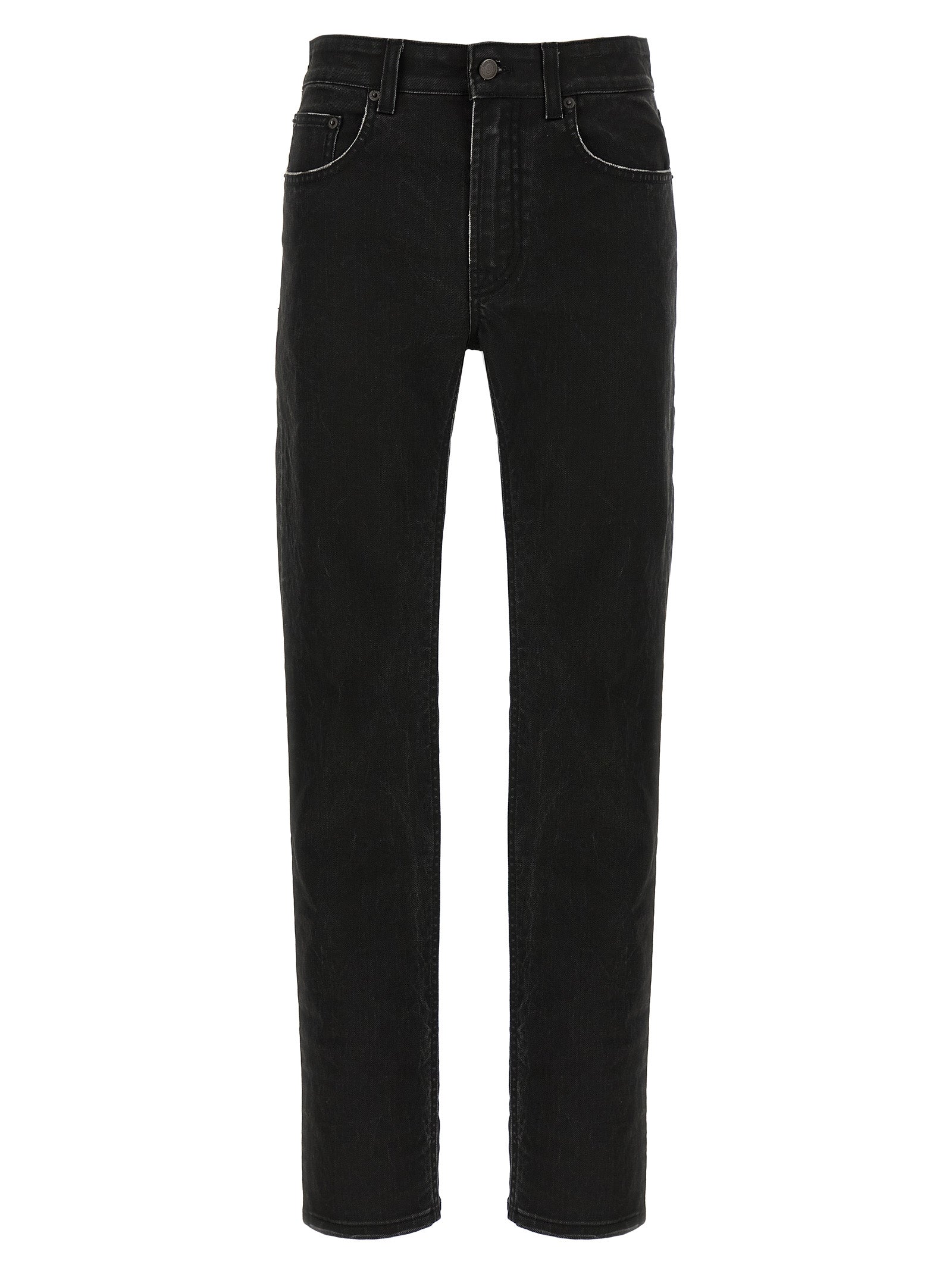 Department 5 Black Cotton Jeans Denim