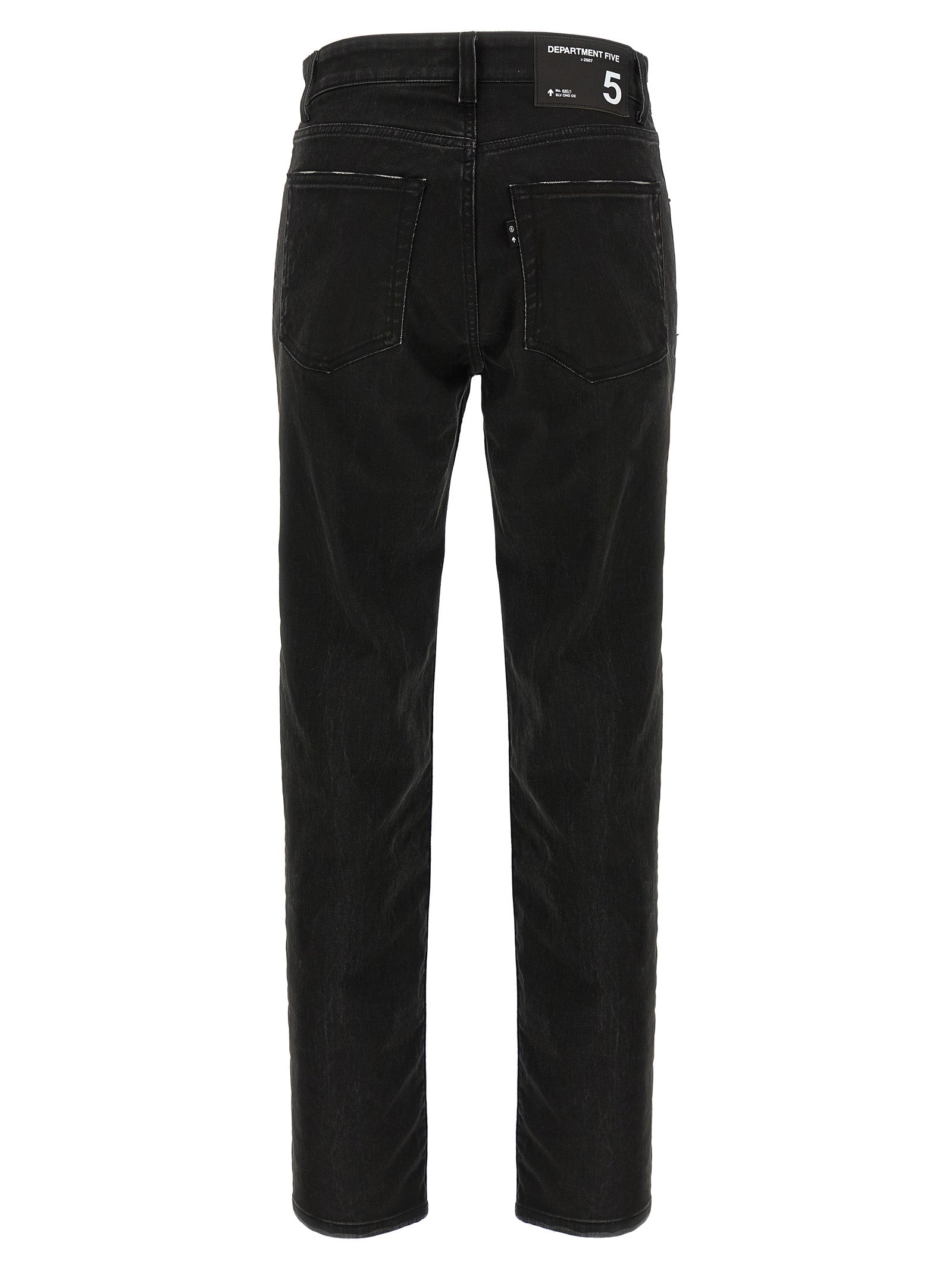 Department 5 Black Cotton Jeans Denim