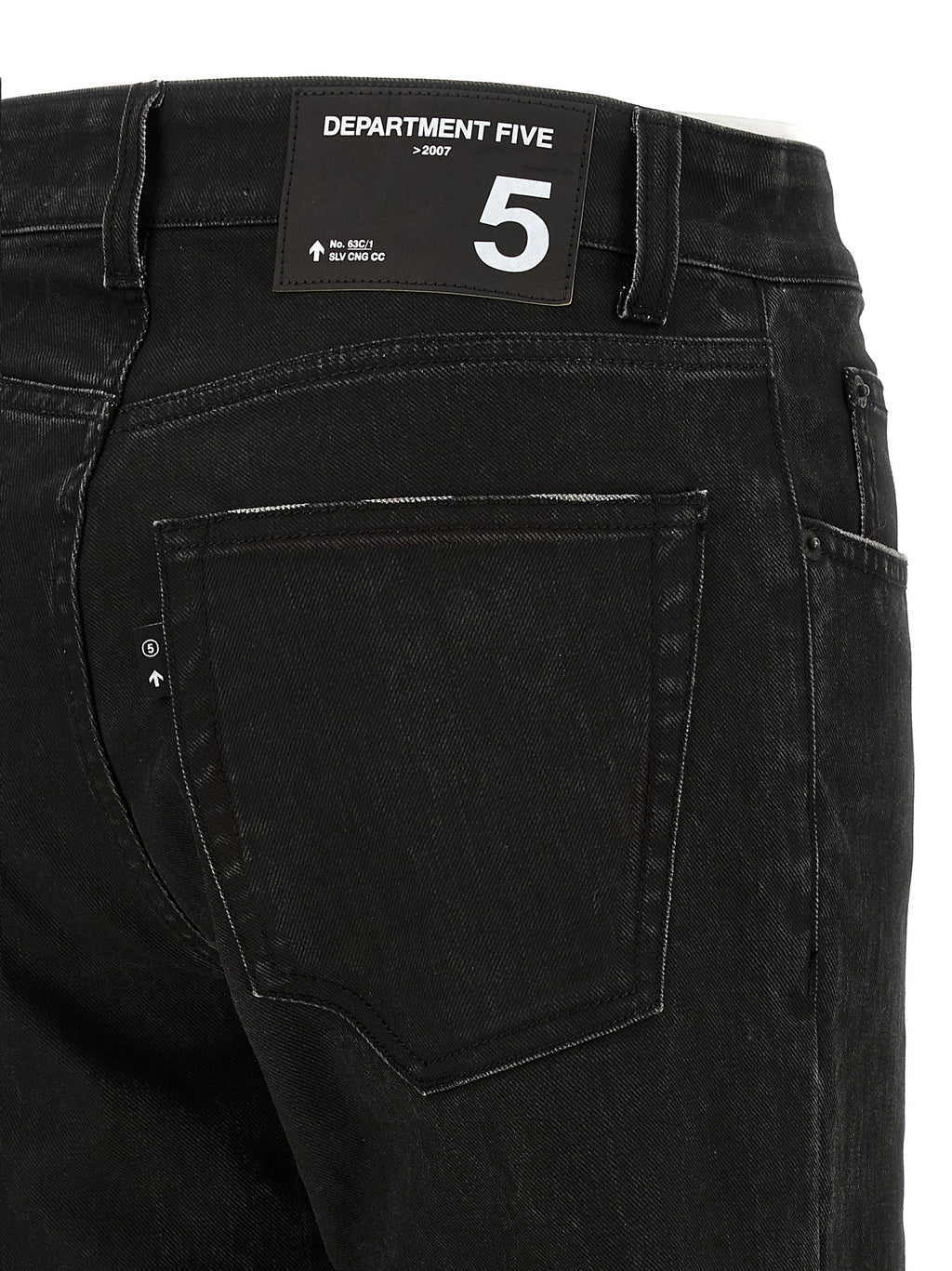 Department 5 Black Cotton Jeans Denim