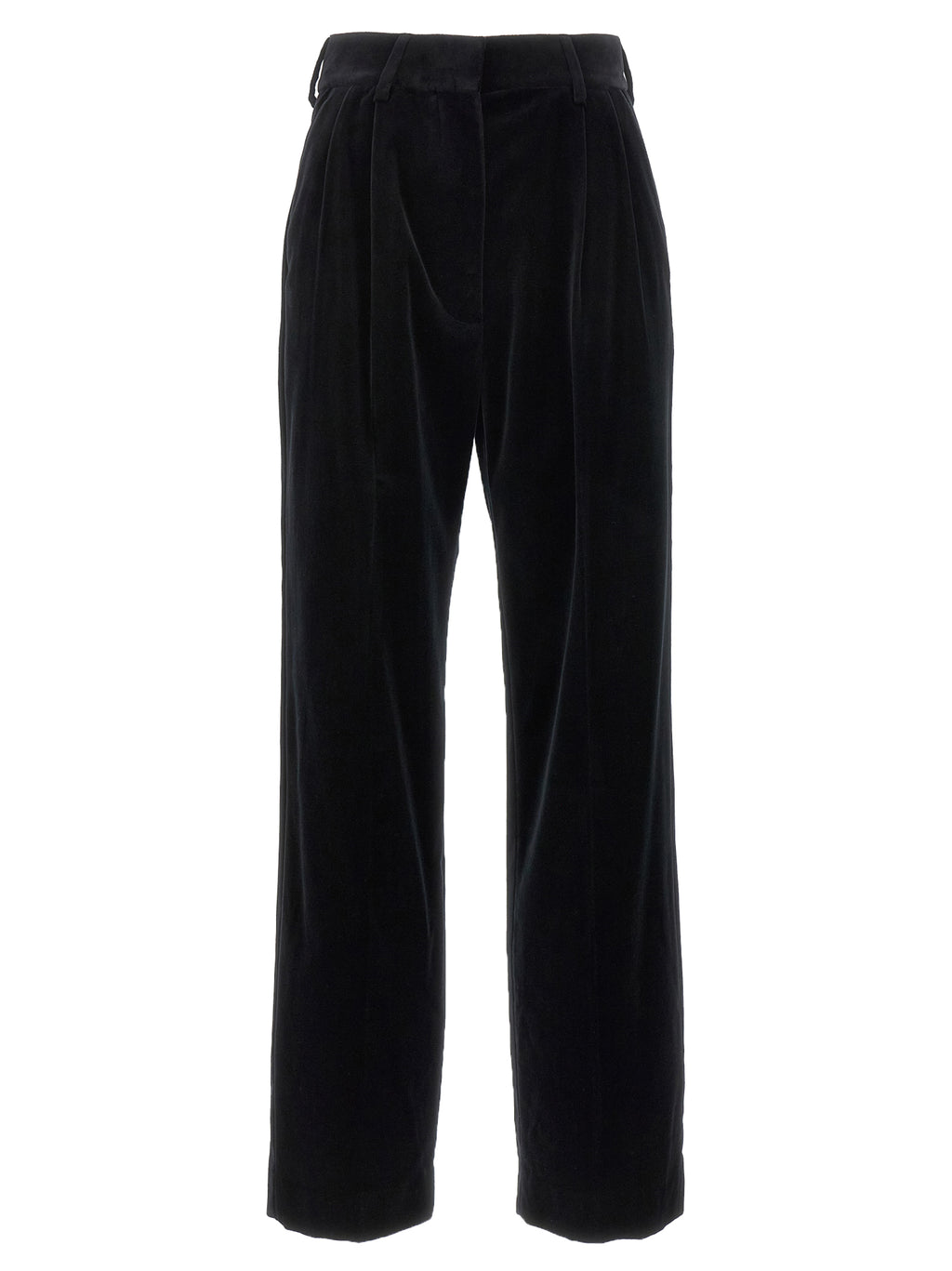 Blazé Milano Black Cotton Dress Pants