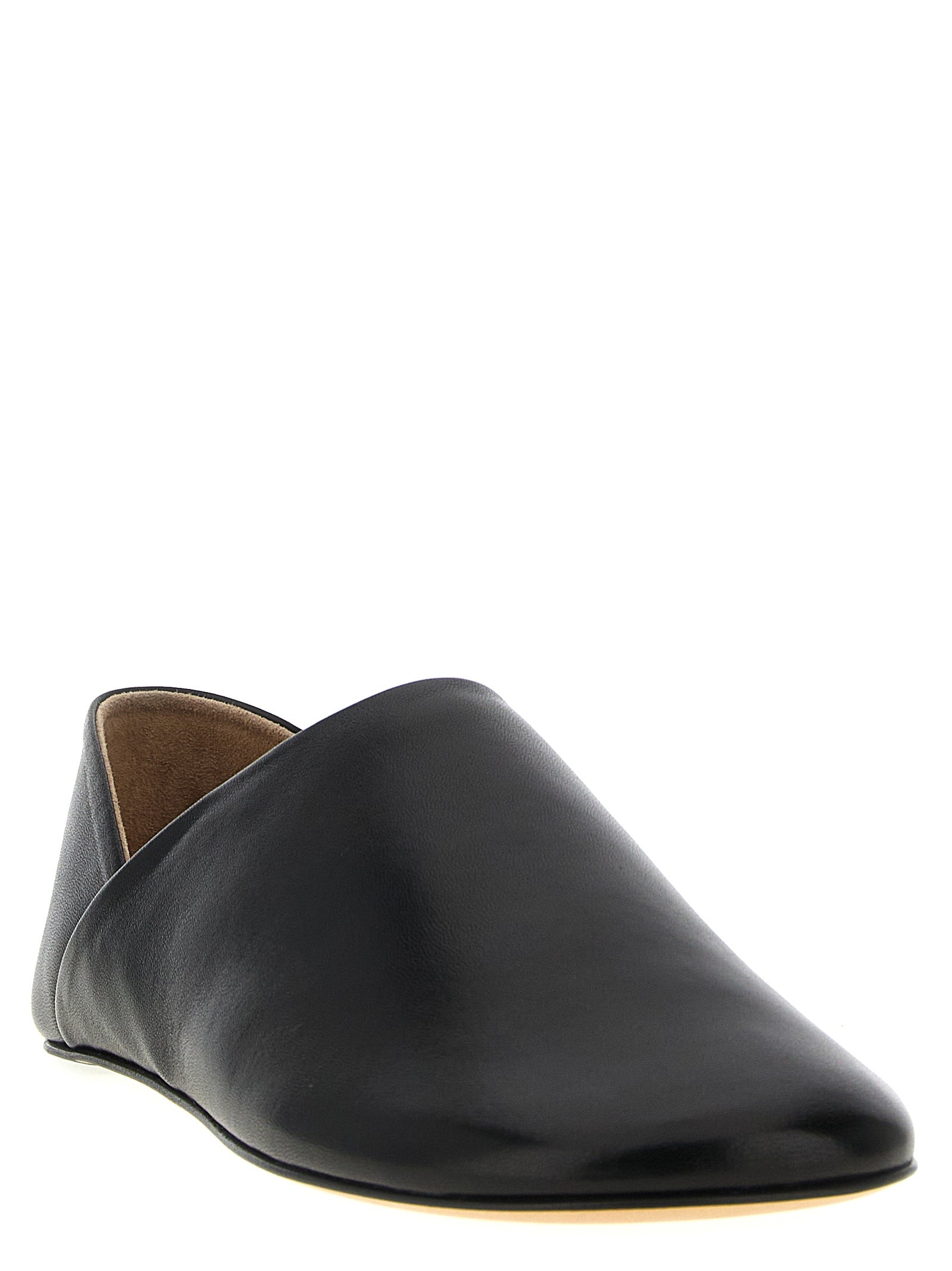J.W.Anderson Black Lamb Leather Mules