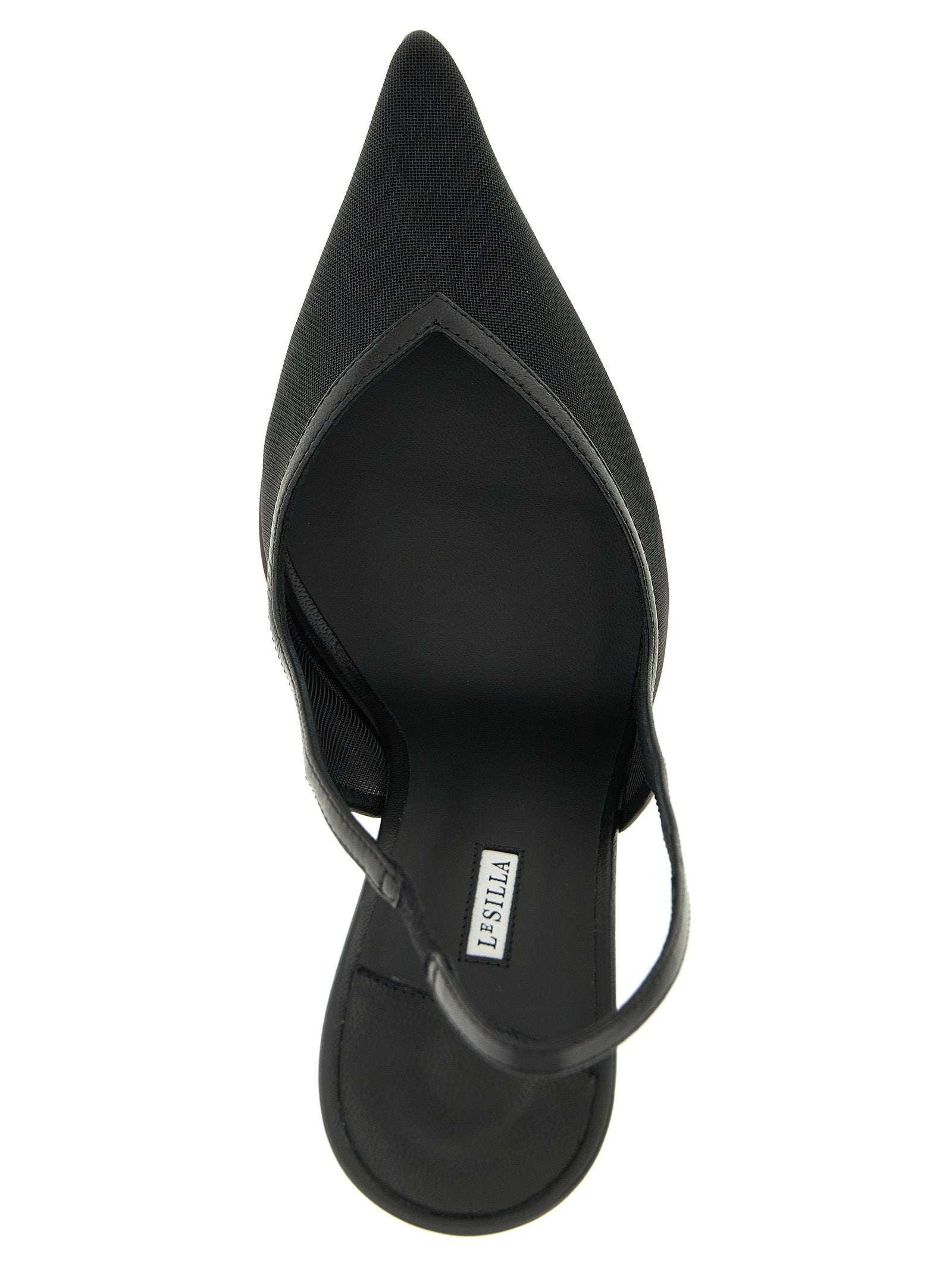 LE SILLA Black Polyamide High Heel Pumps
