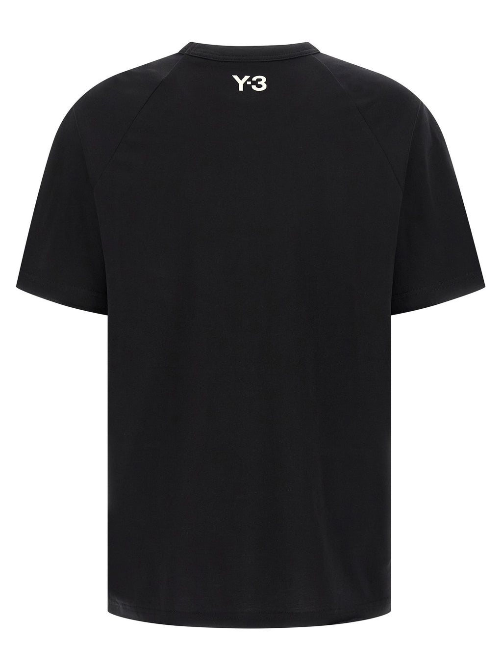Y-3 Black Cotton T-Shirt