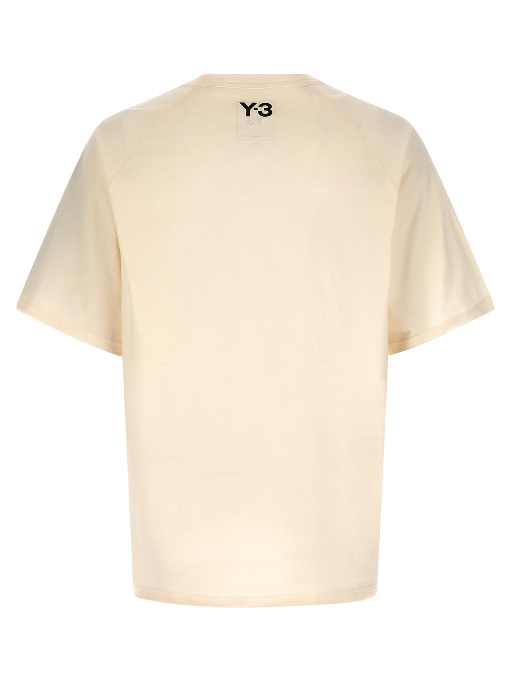 Y-3 White Cotton T-Shirt