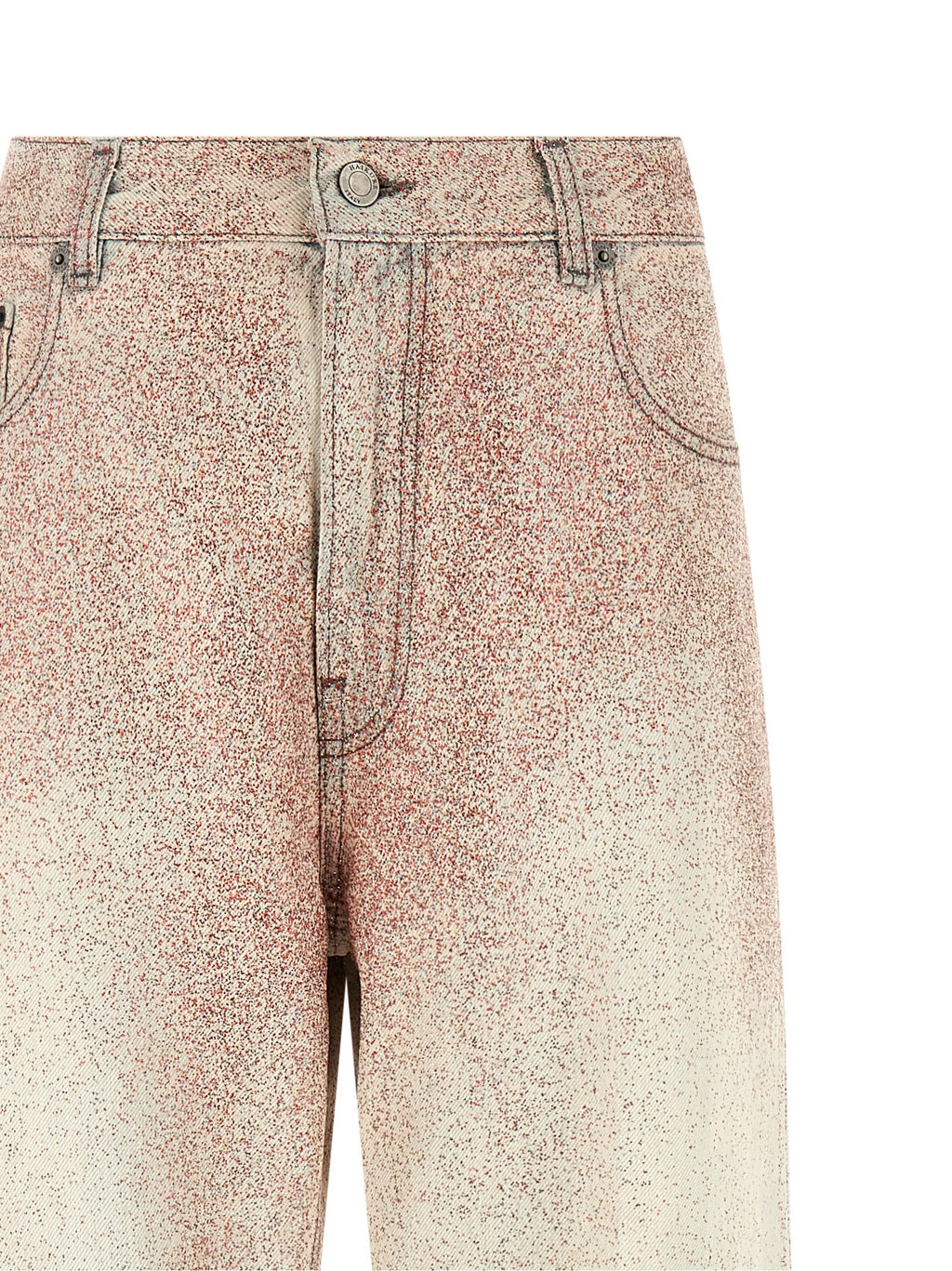 Haikure Gray Cotton Straight-Leg Jeans