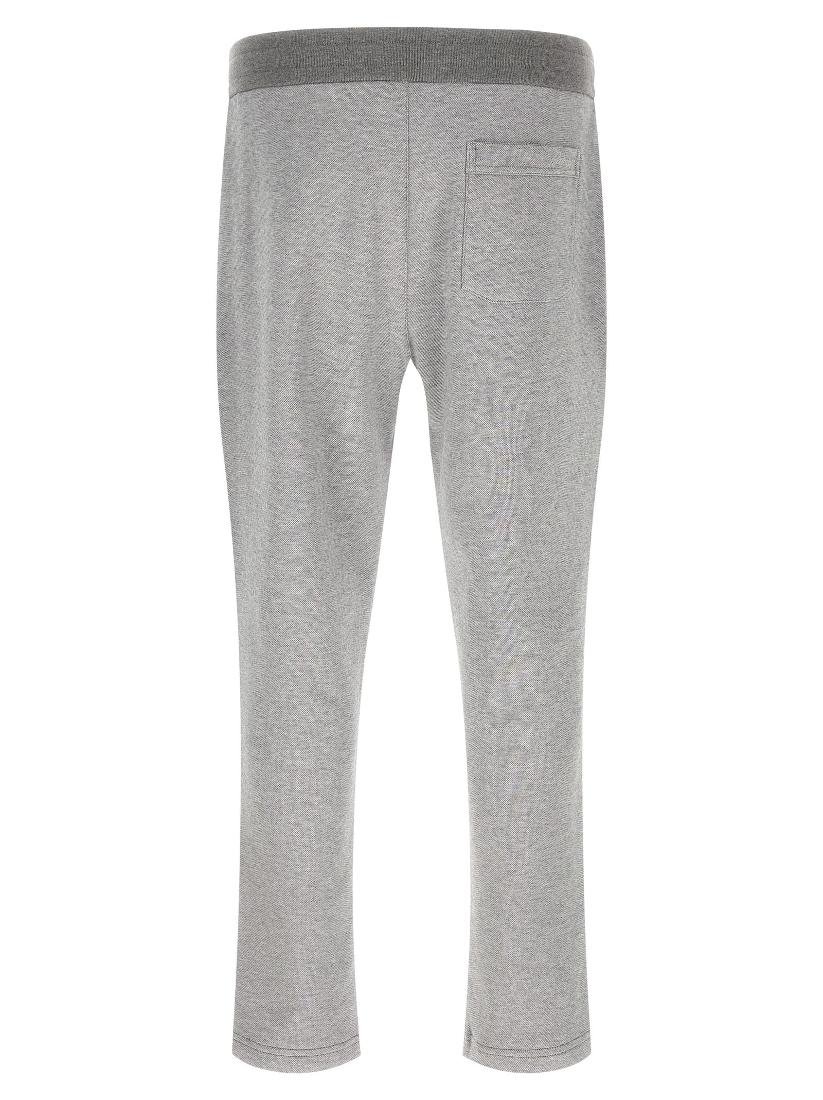 Brioni Gray Cotton Joggers (Workout Pants)