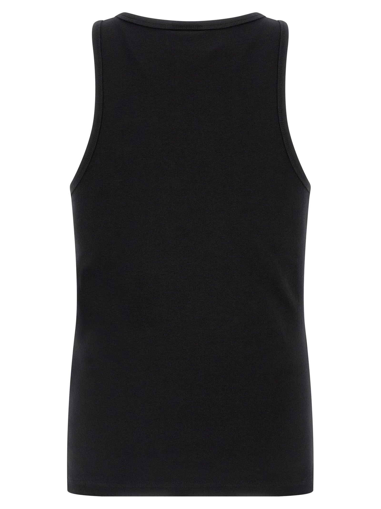 44 Label Group Black Cotton Tank Tops