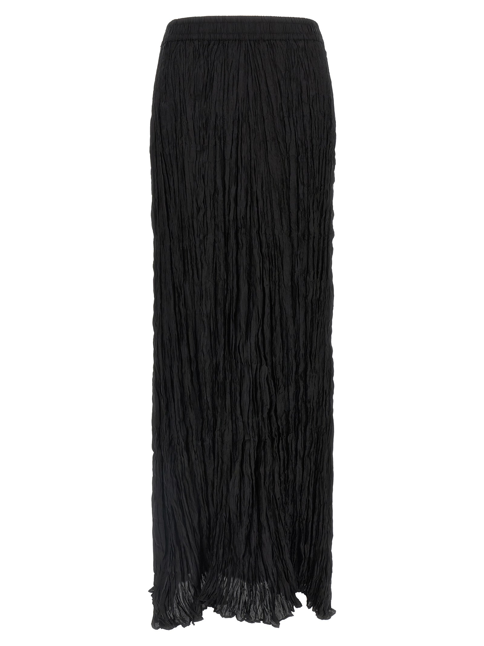P.A.R.O.S.H. Black Silk Mini Skirt