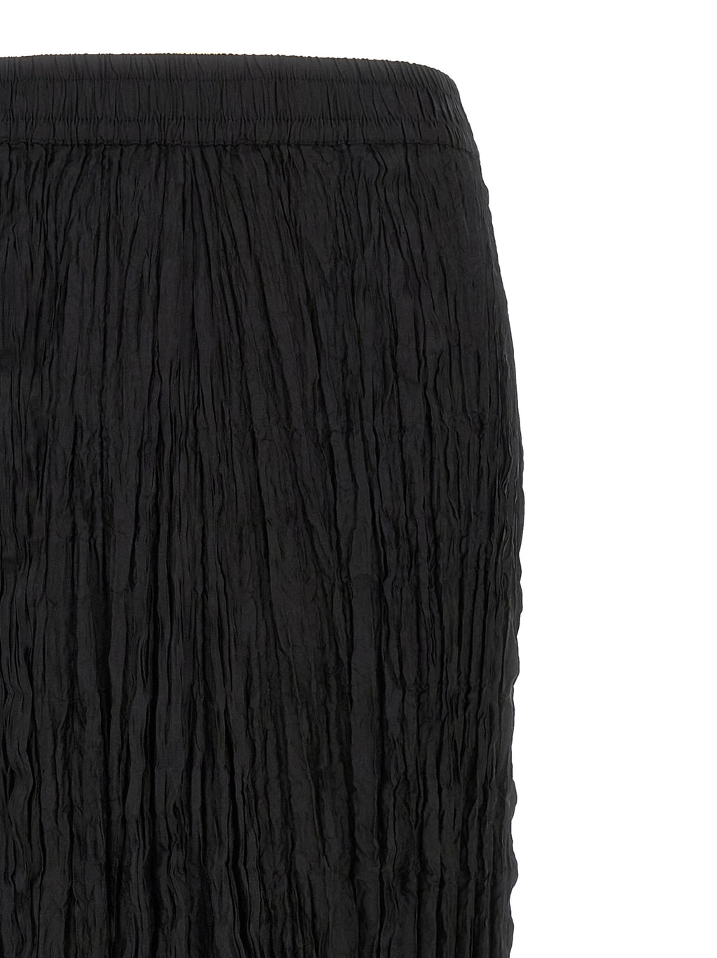 P.A.R.O.S.H. Black Silk Mini Skirt