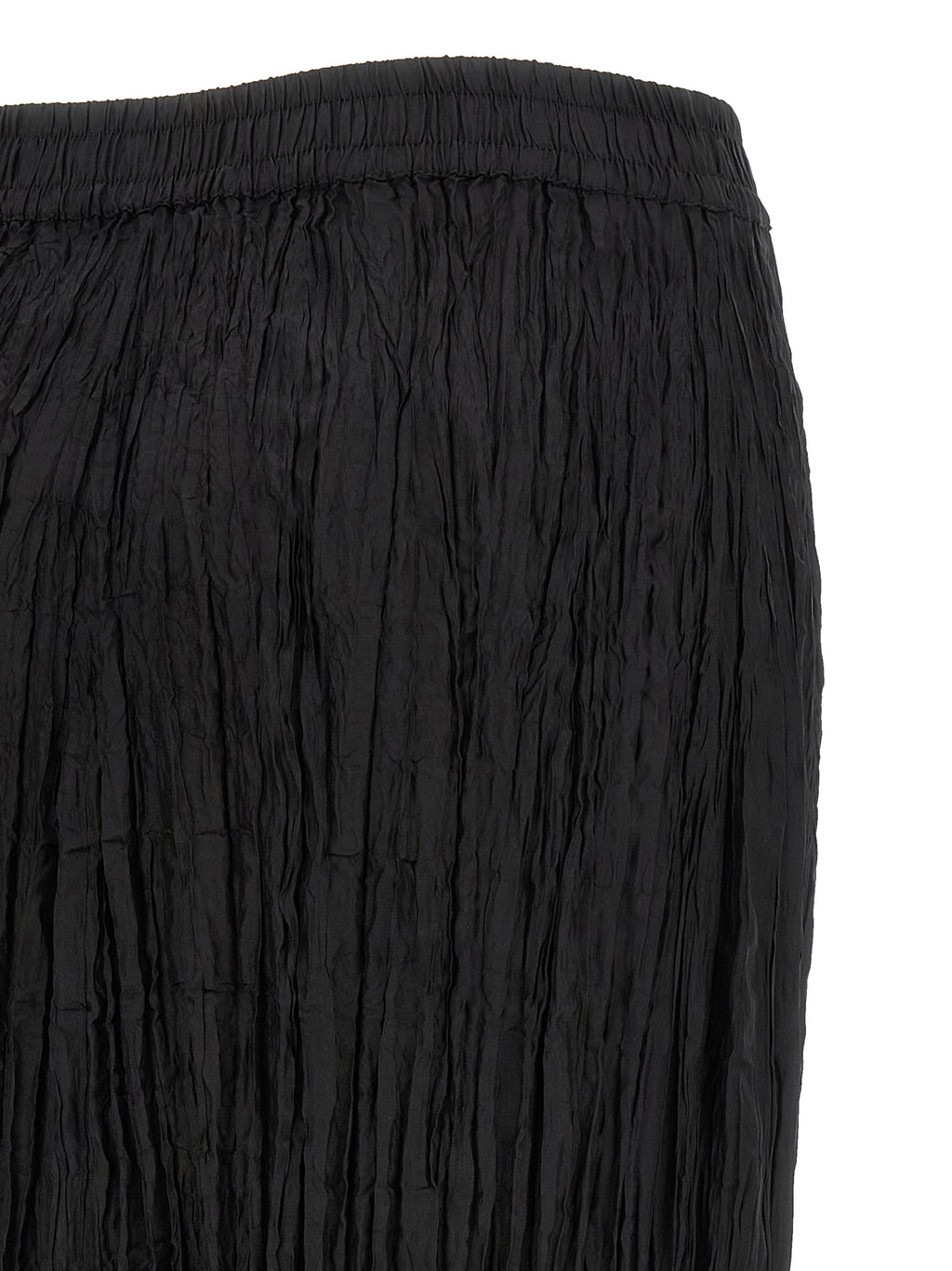 P.A.R.O.S.H. Black Silk Mini Skirt