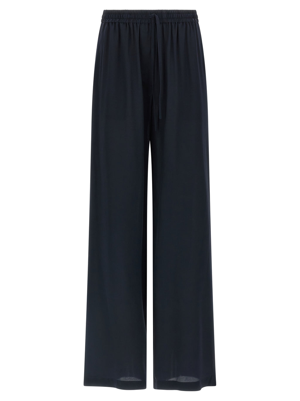 P.A.R.O.S.H. Blue Silk Casual Pants