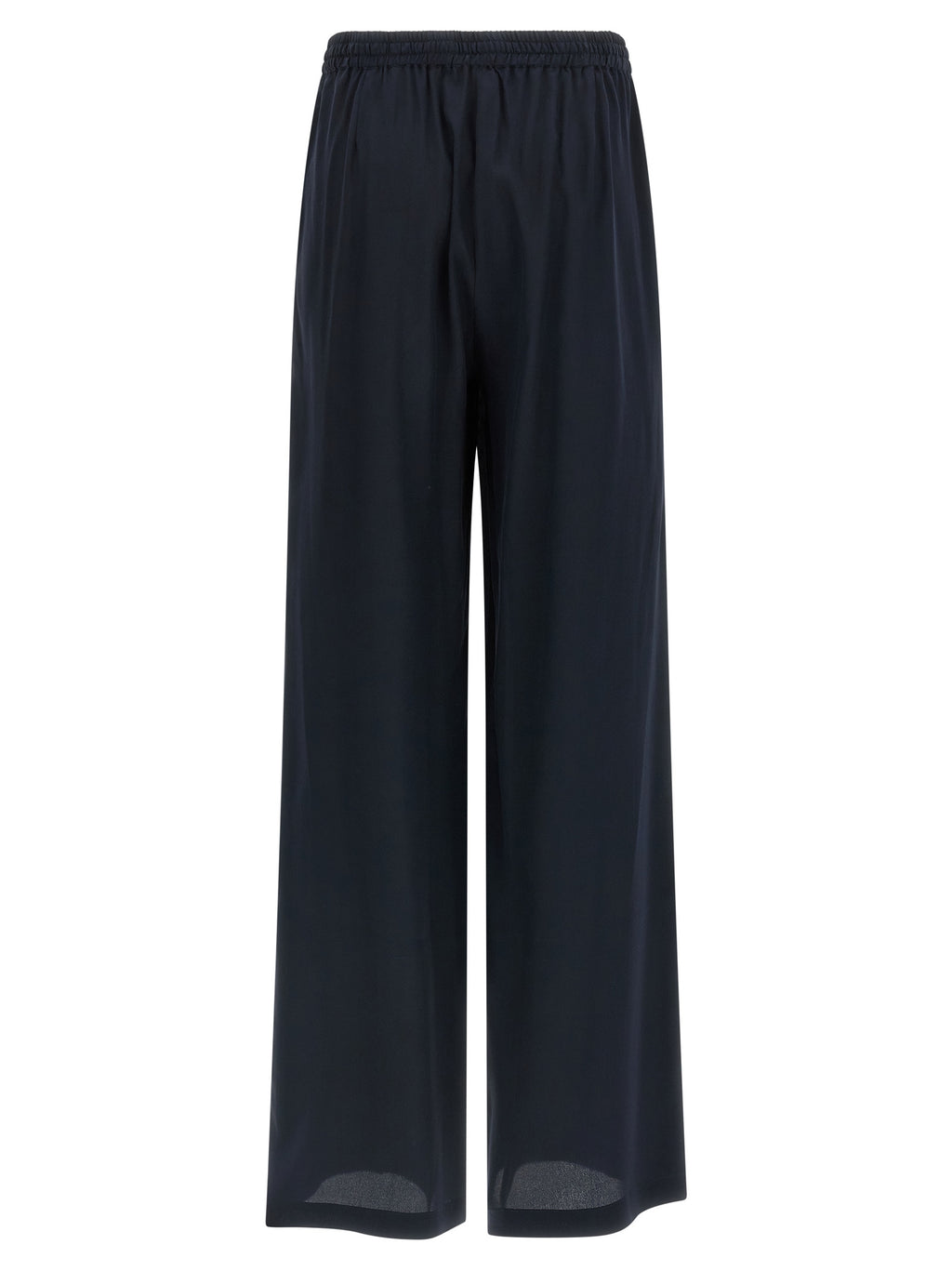 P.A.R.O.S.H. Blue Silk Casual Pants