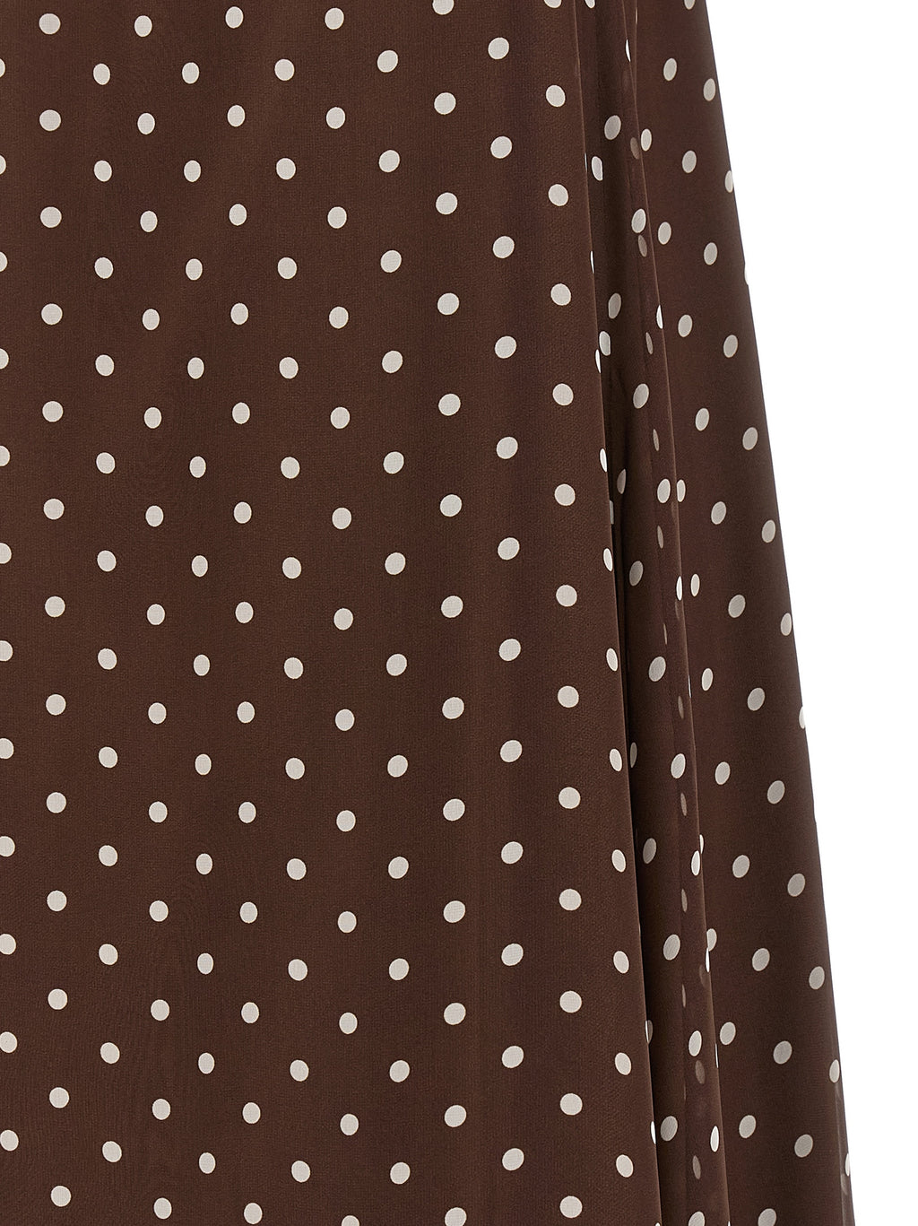 P.A.R.O.S.H. Brown Polyester Long Dress