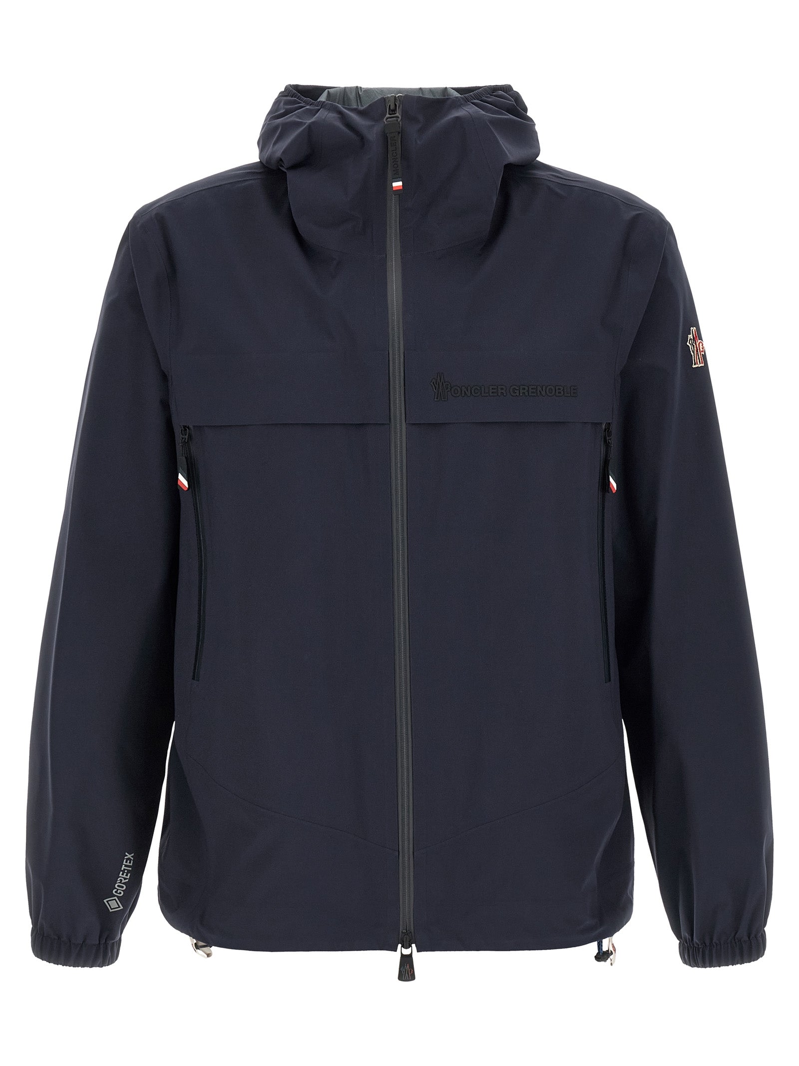 Moncler Grenoble Blue Polyamide Shell Jacket