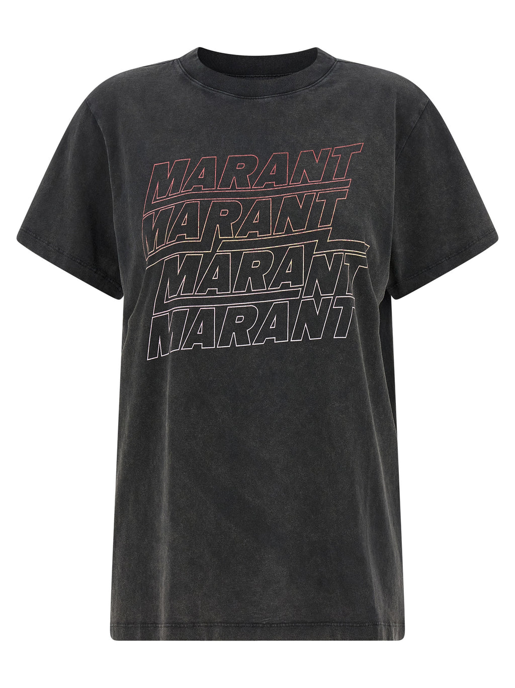 Isabel Marant Étoile Gray Cotton T-Shirt