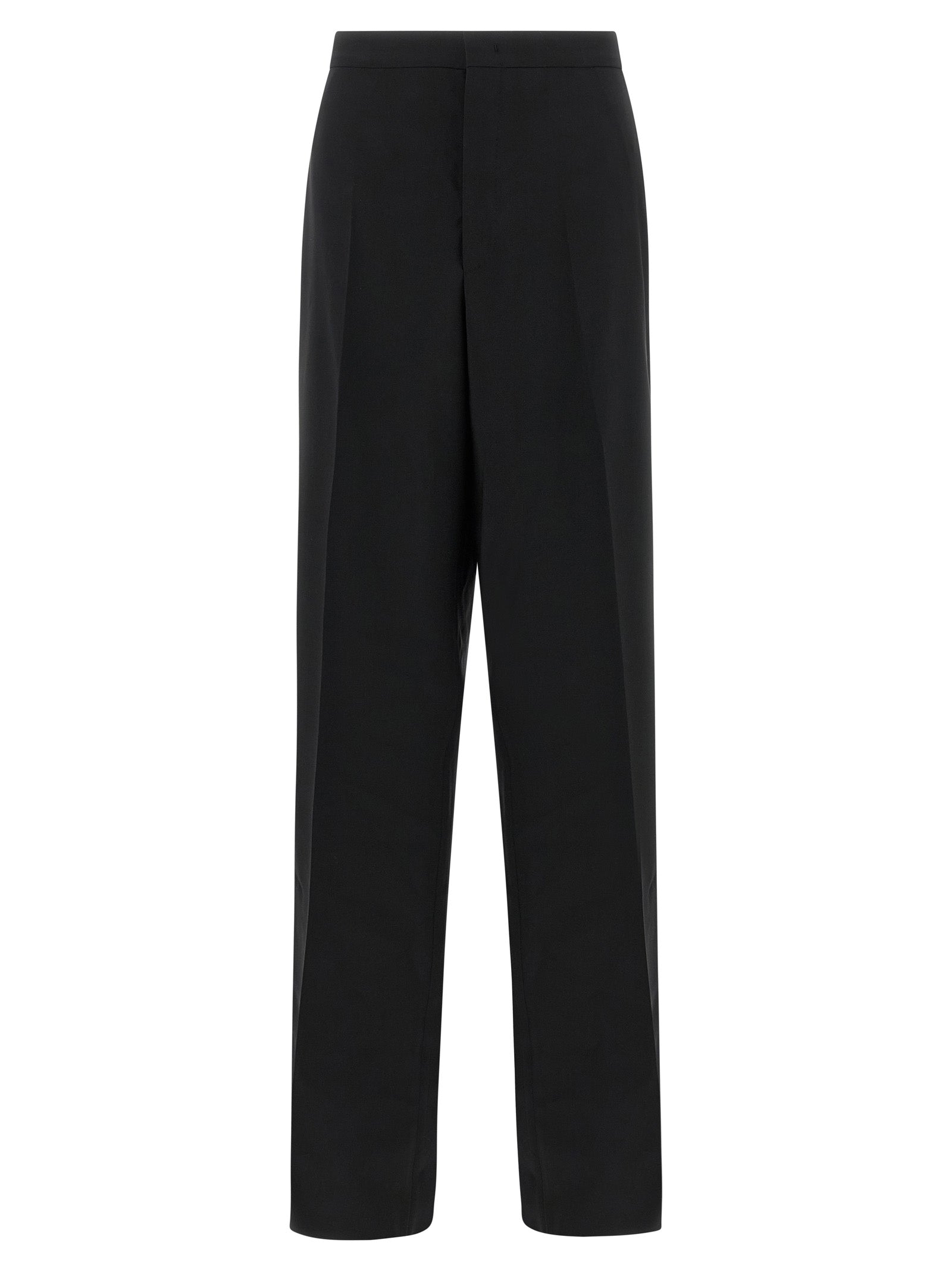 Tagliatore Black Virgin Wool Two-Piece Suit