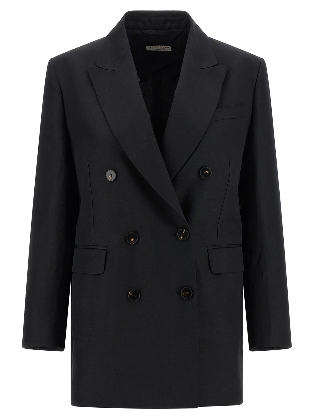 Alberto Biani Black Viscose Blazer