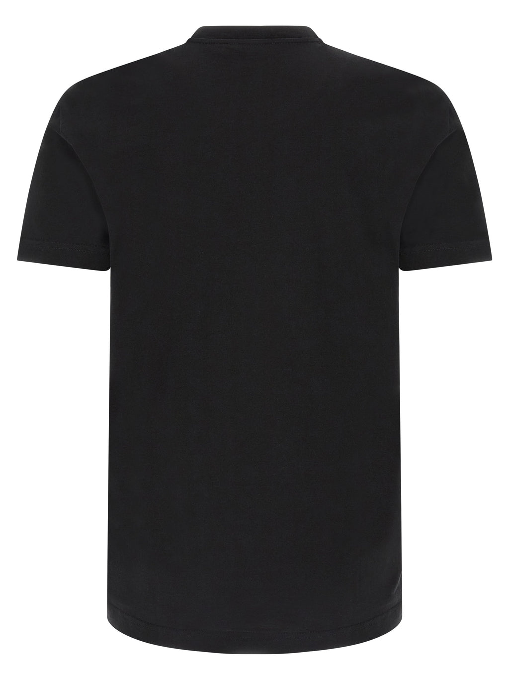 Dolce & Gabbana Black Cotton T-Shirt