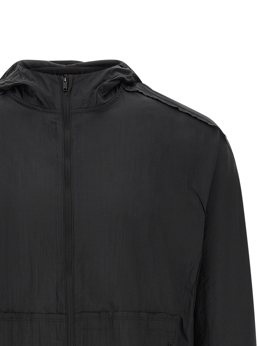 Y-3 Black Polyamide Shell Jacket