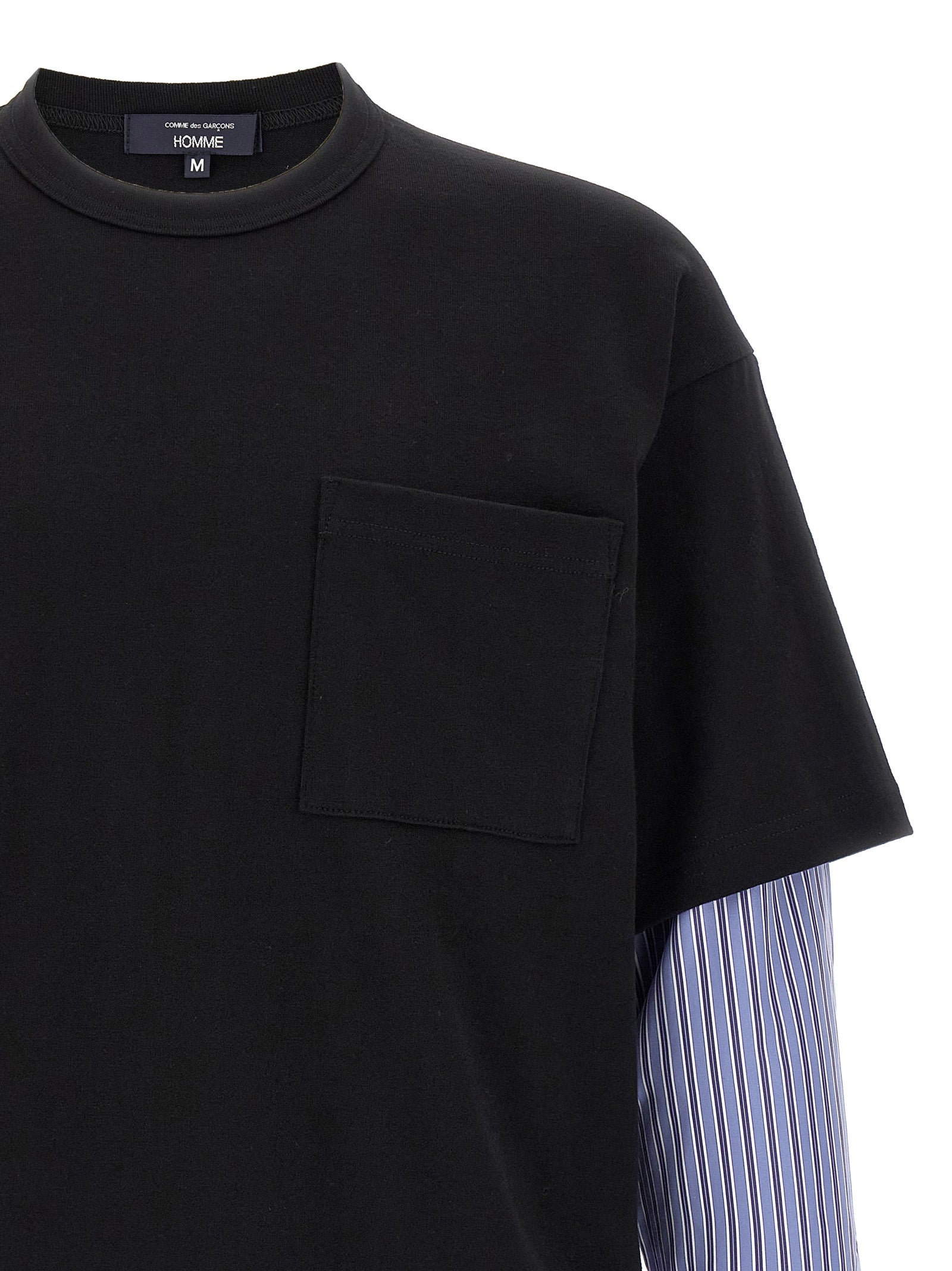Comme Des Garçons Black Cotton T-Shirt