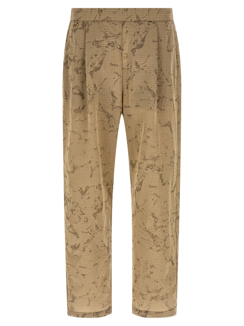LAMINAR Beige Polyamide Casual Pants