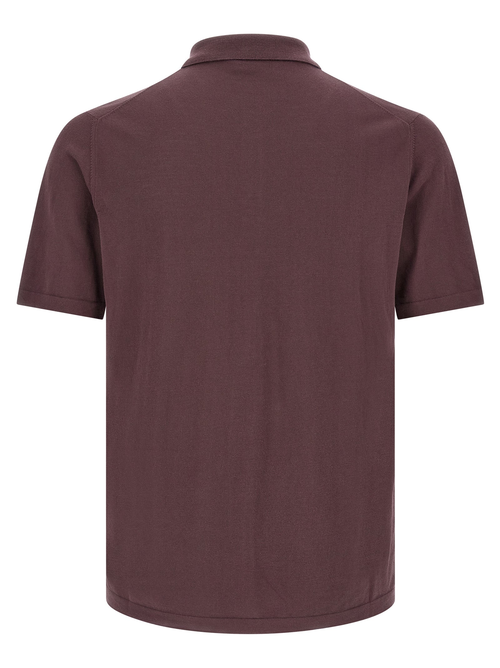 Roberto Collina Bordeaux Cotton Blouse