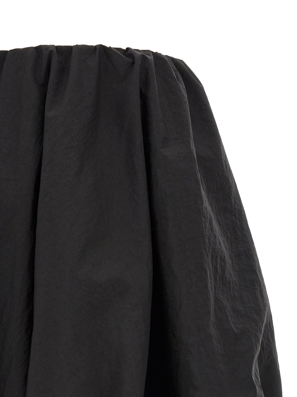 Y-3 Black Polyamide Long Skirt