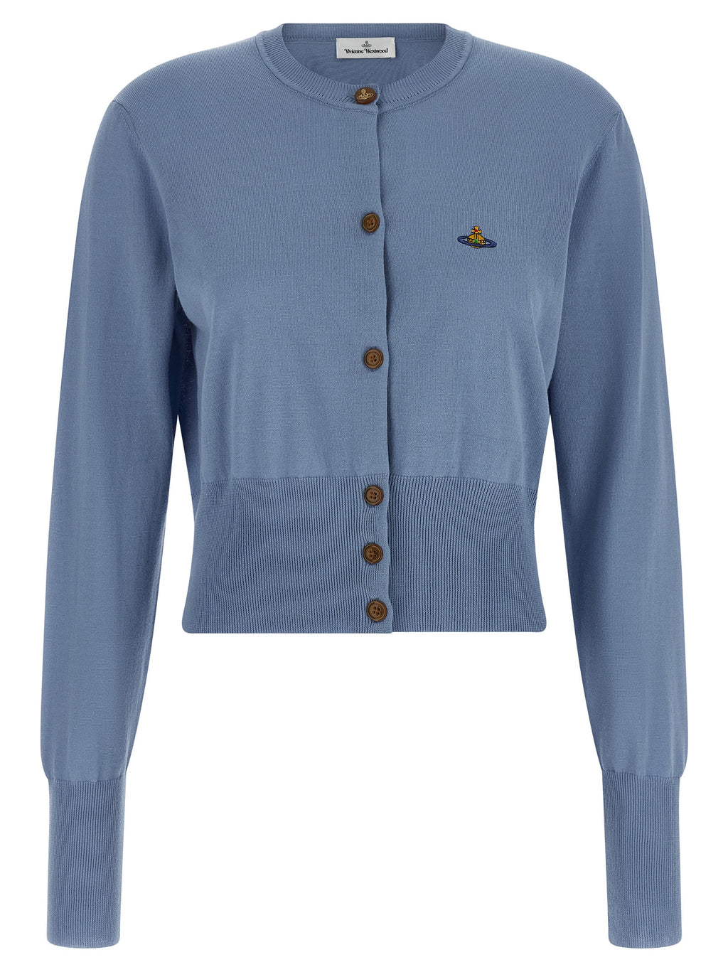 Vivienne Westwood Blue Cotton Cardigan