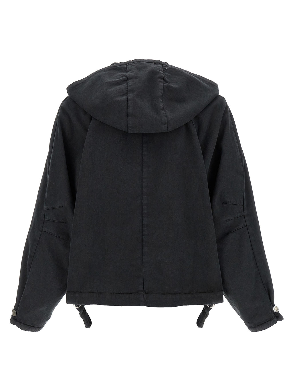 Namacheko Black Cotton Shell Jacket
