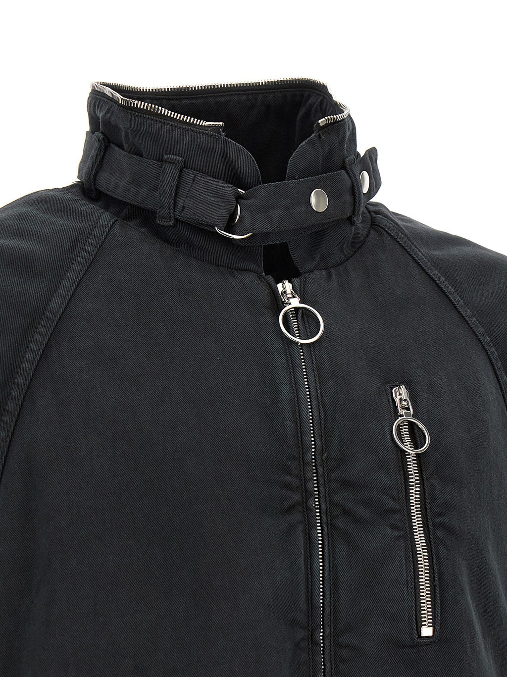 Namacheko Black Cotton Shell Jacket