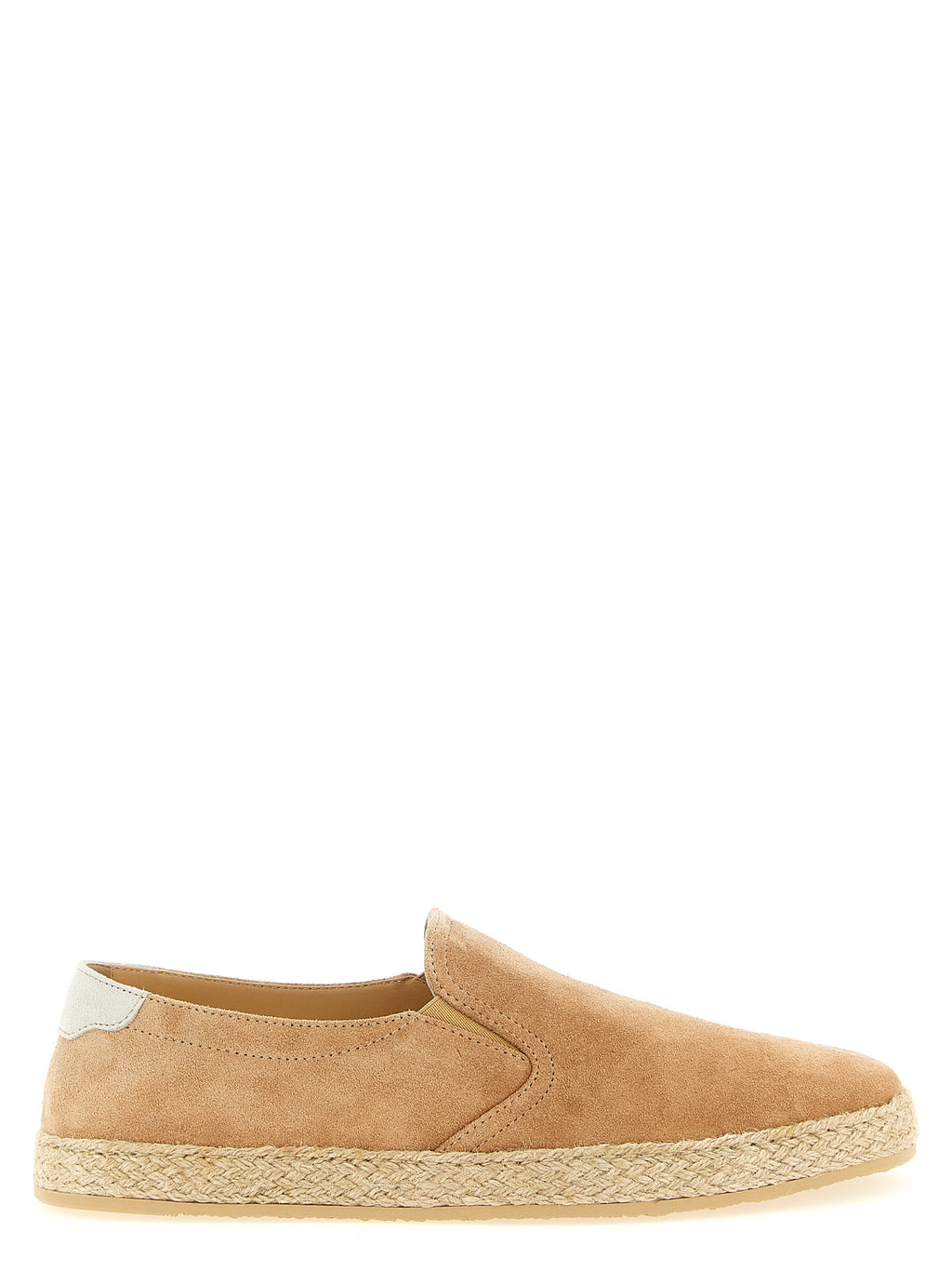 Brunello Cucinelli Beige Calfskin Espadrilles