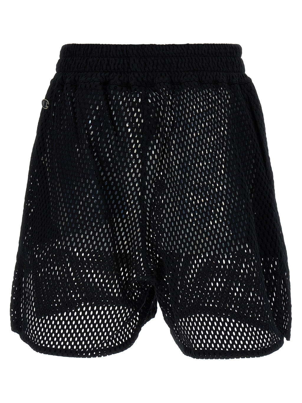 Rick Owens Black Cotton Bermuda Shorts